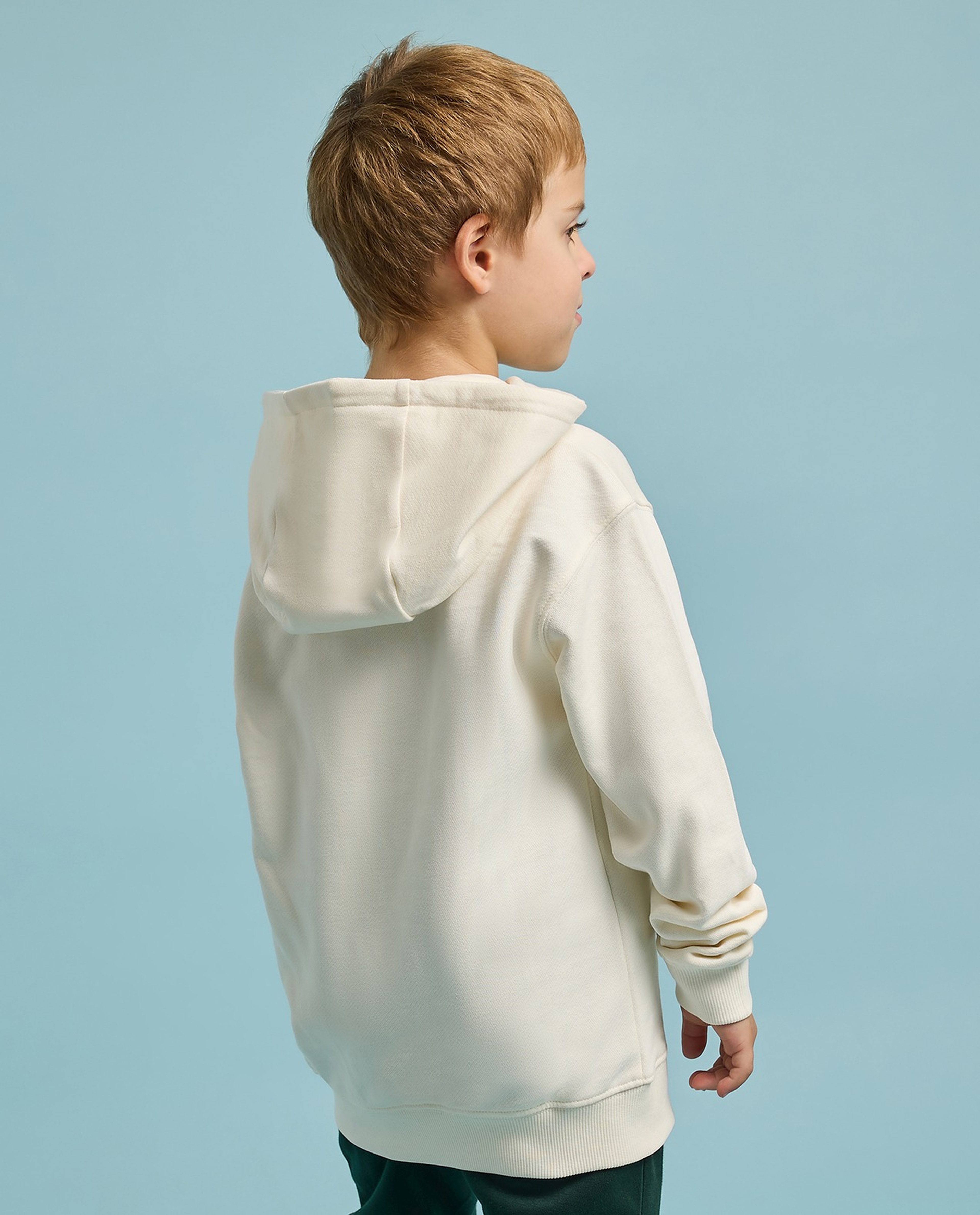 Printed Sweatshirt with Crew Neck and Long Sleeves