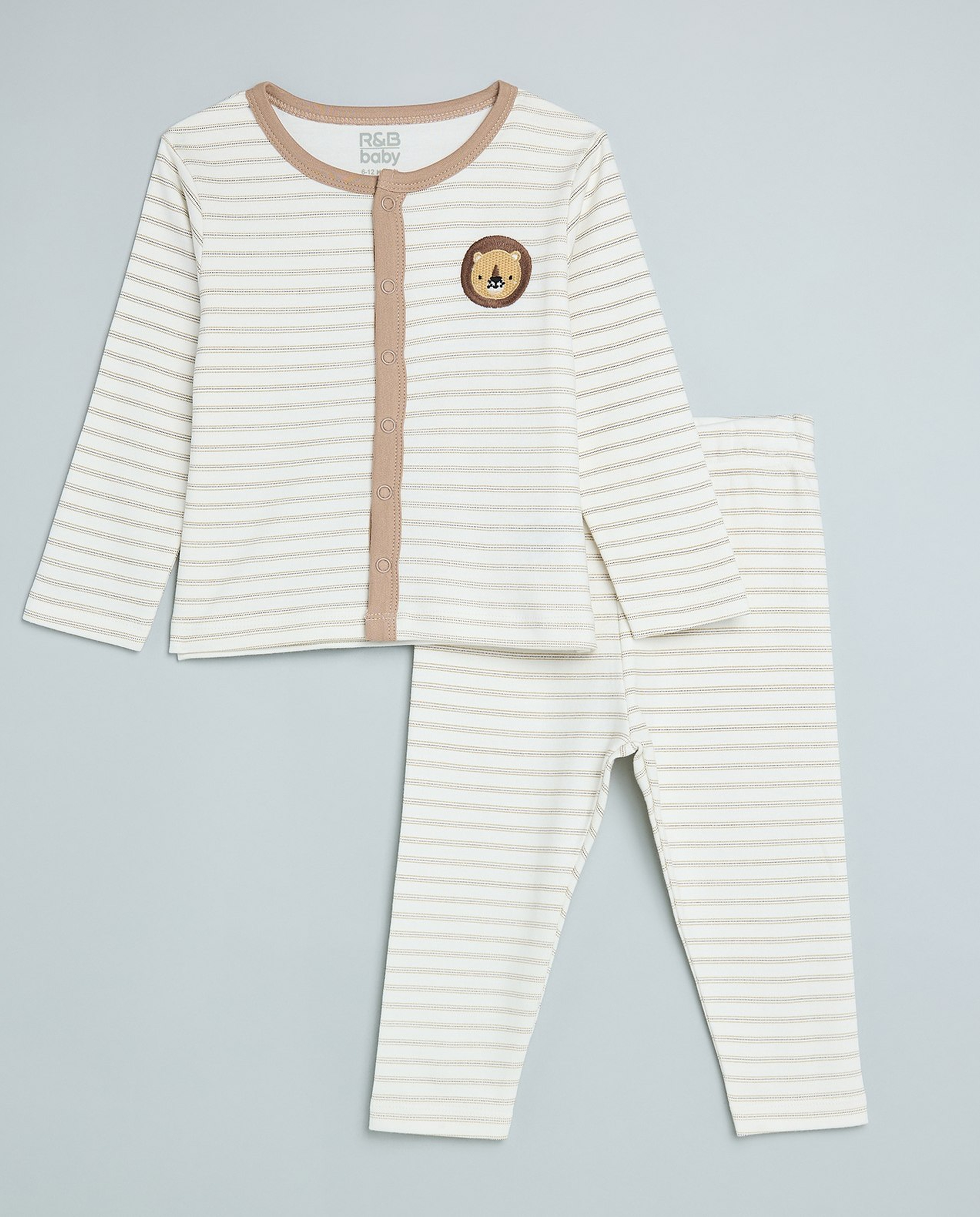 Striped Clothing Set