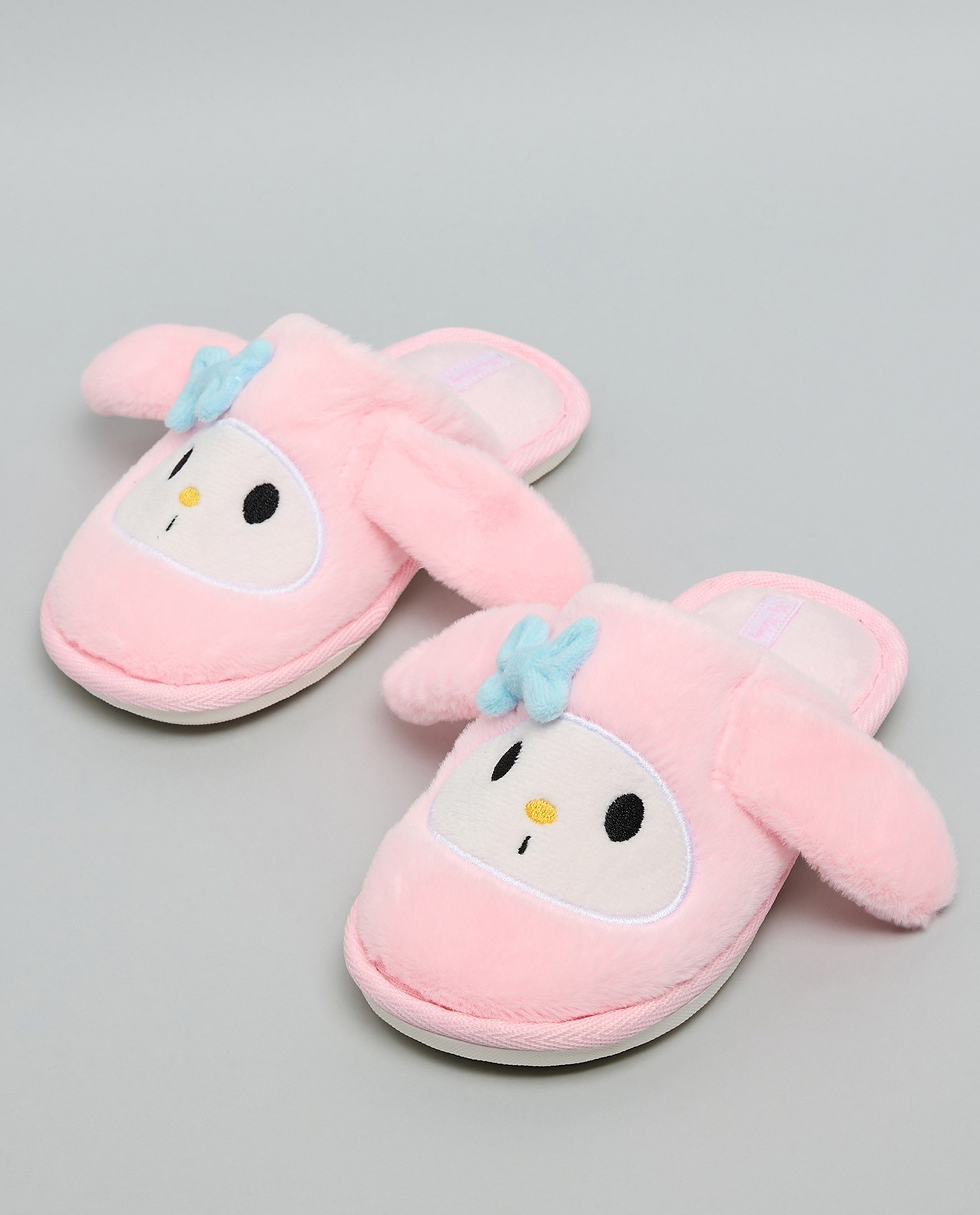 Furry Bedroom Slippers
