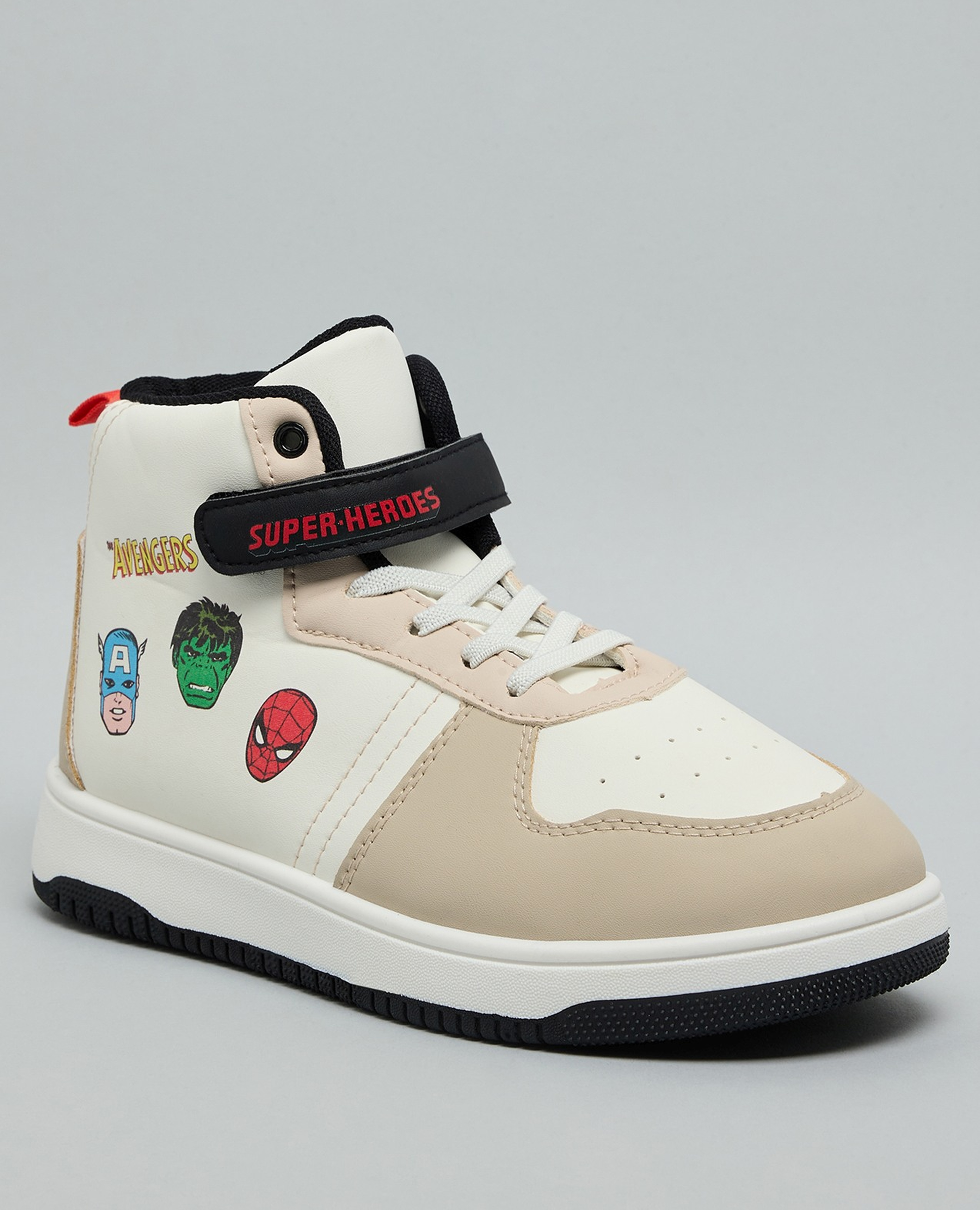 Color Block High Top Sneakers
