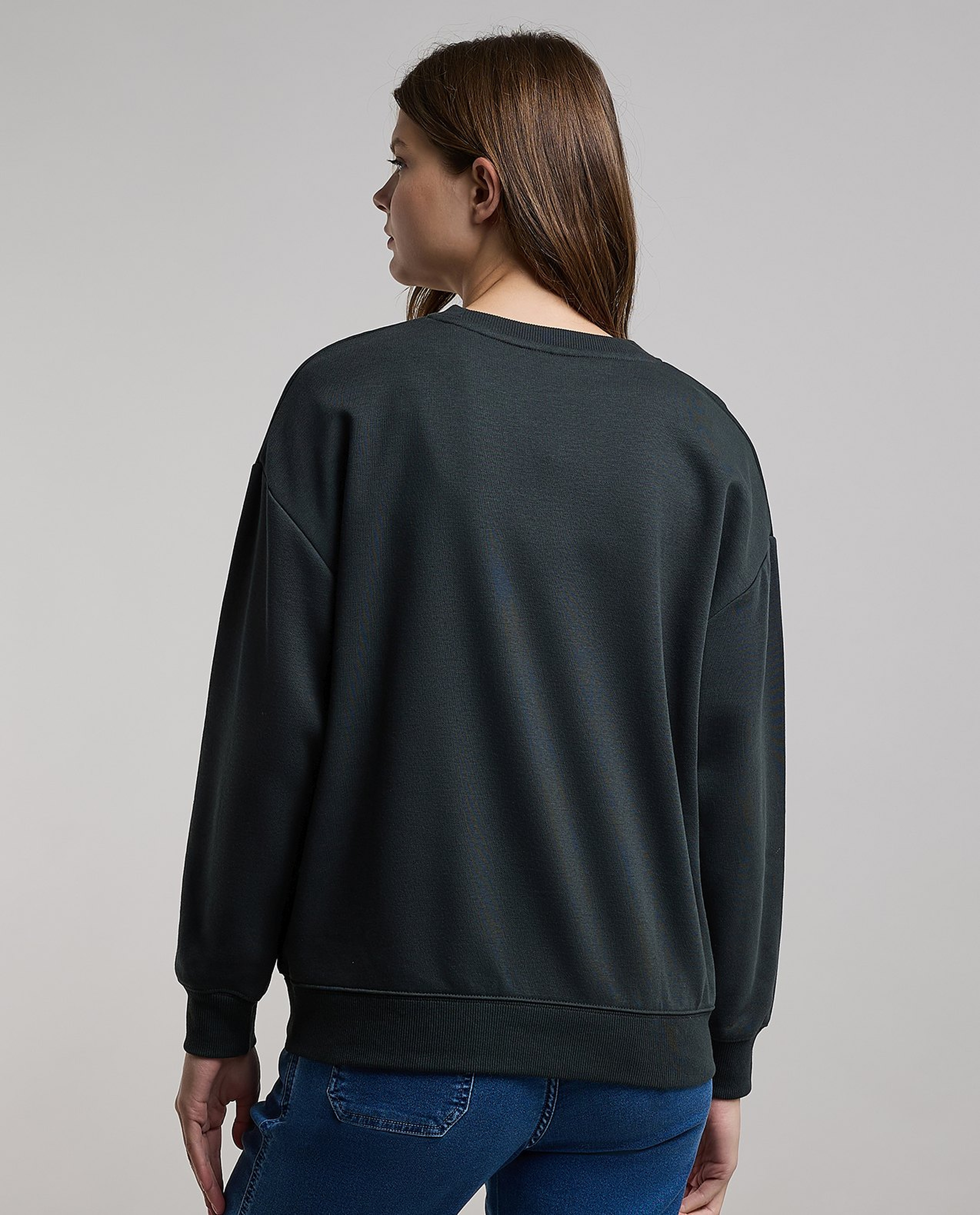 Kuromi Sweatshirt with Crew Neck and Long Sleeves
