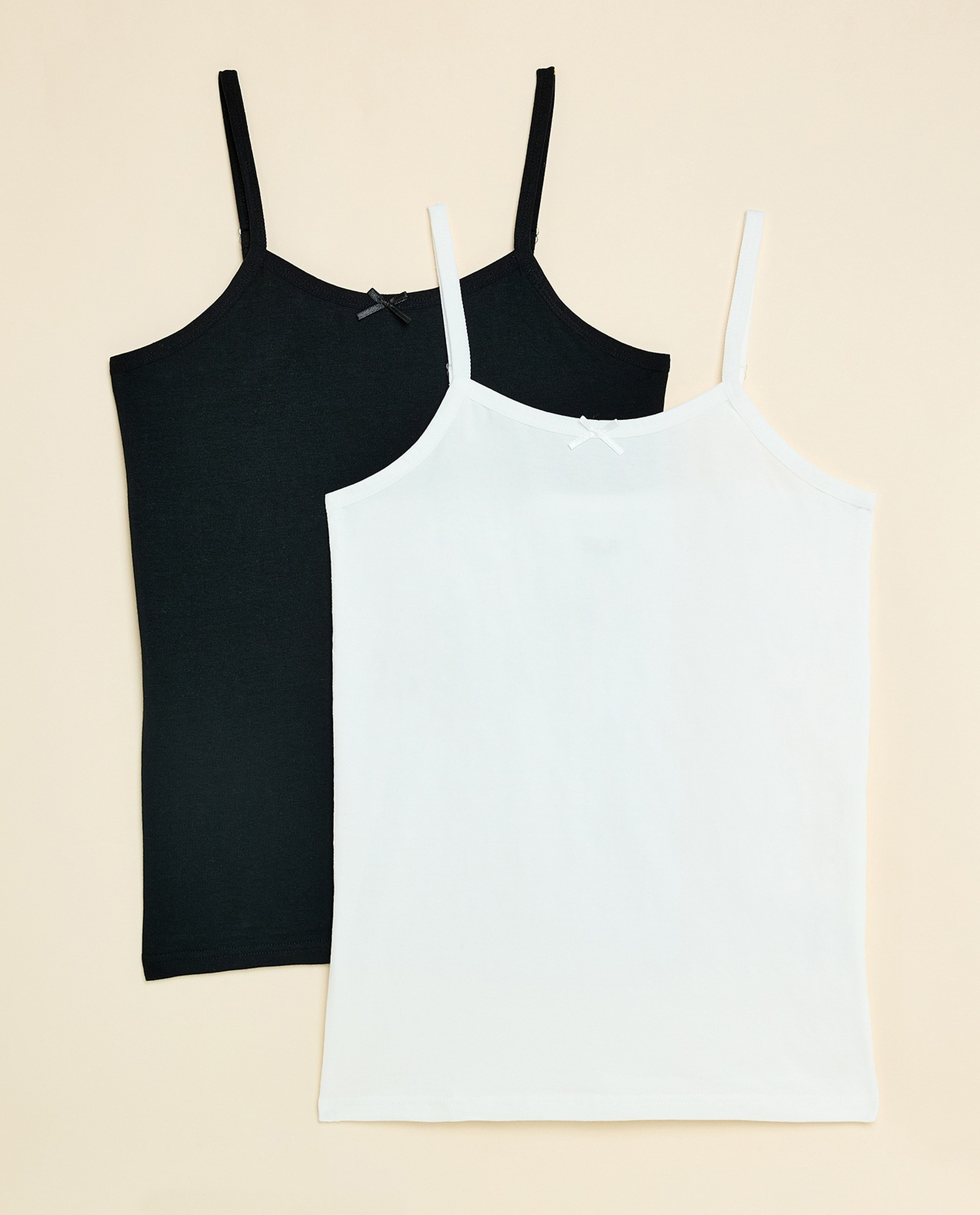 2 Pack Solid Camisoles