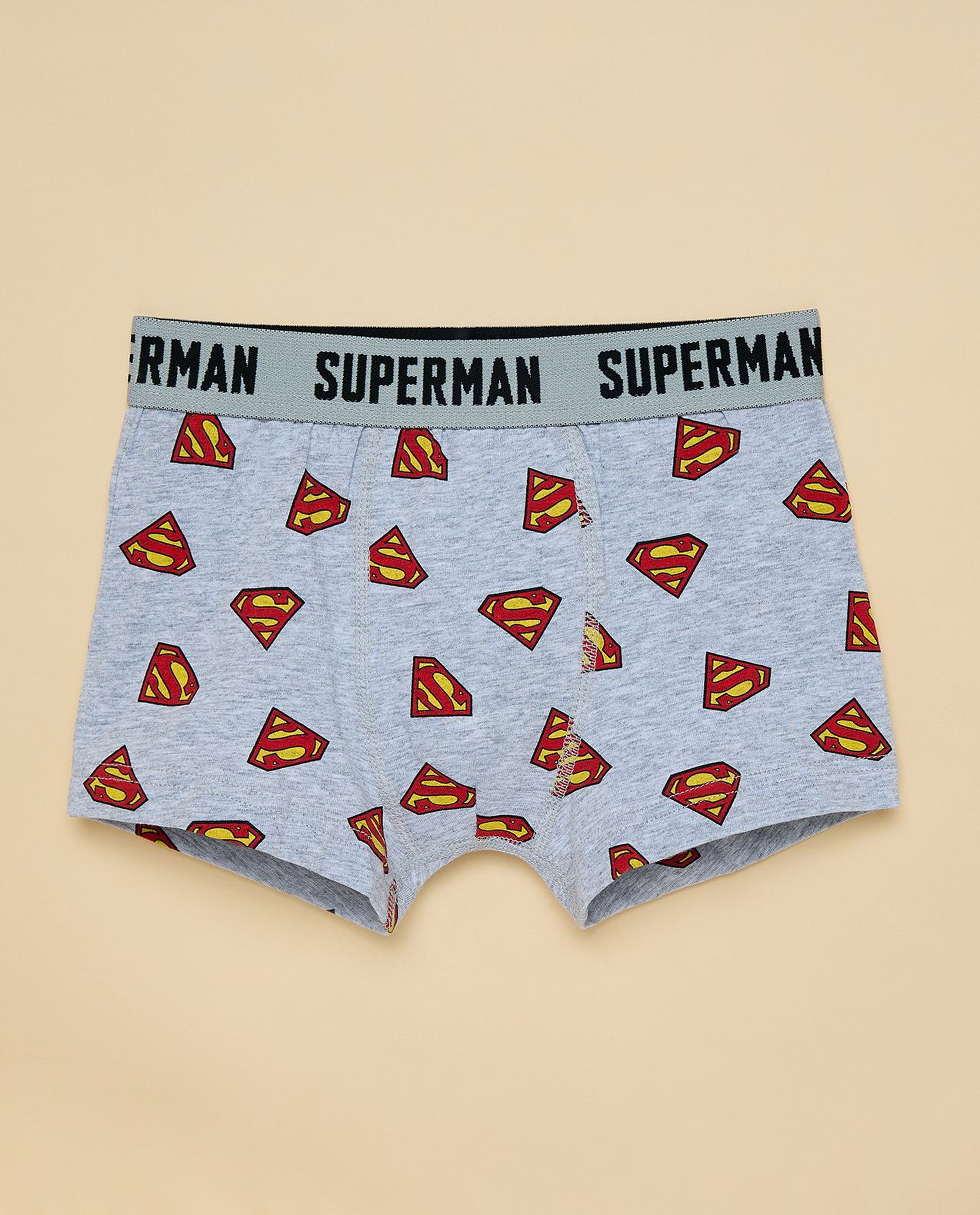 3 Pack Superman Printed Boxers