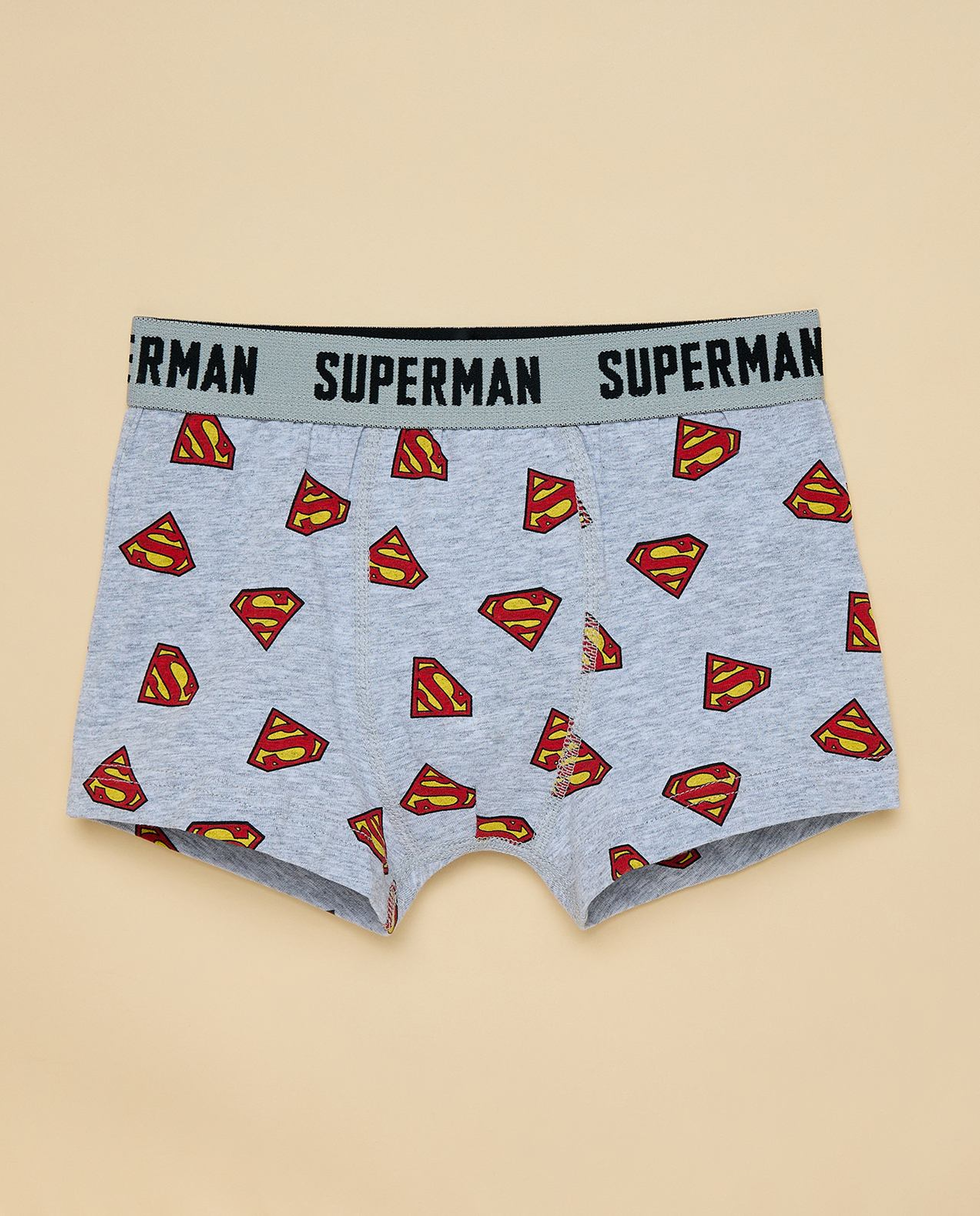 3 Pack Superman Printed Boxers