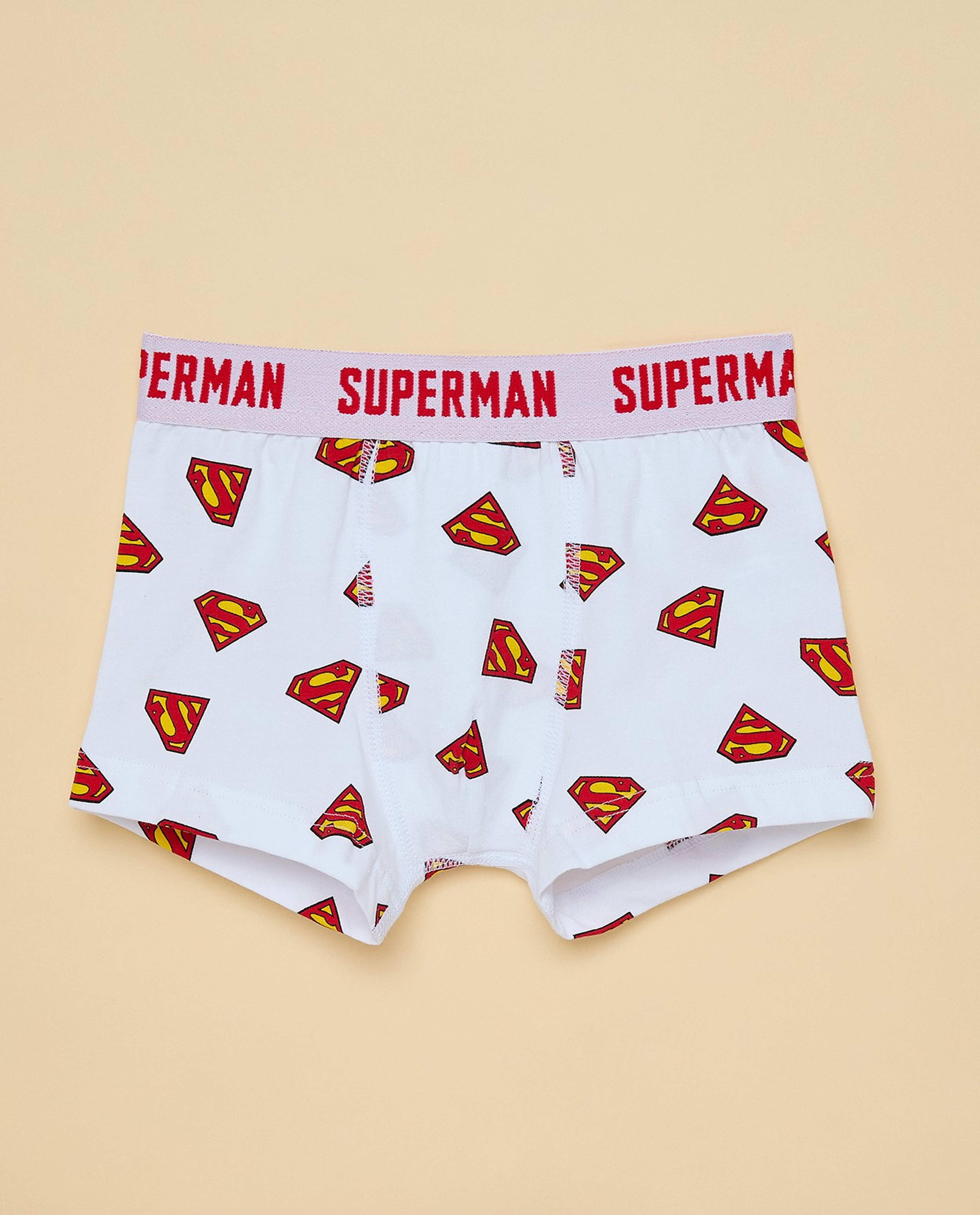3 Pack Superman Printed Boxers