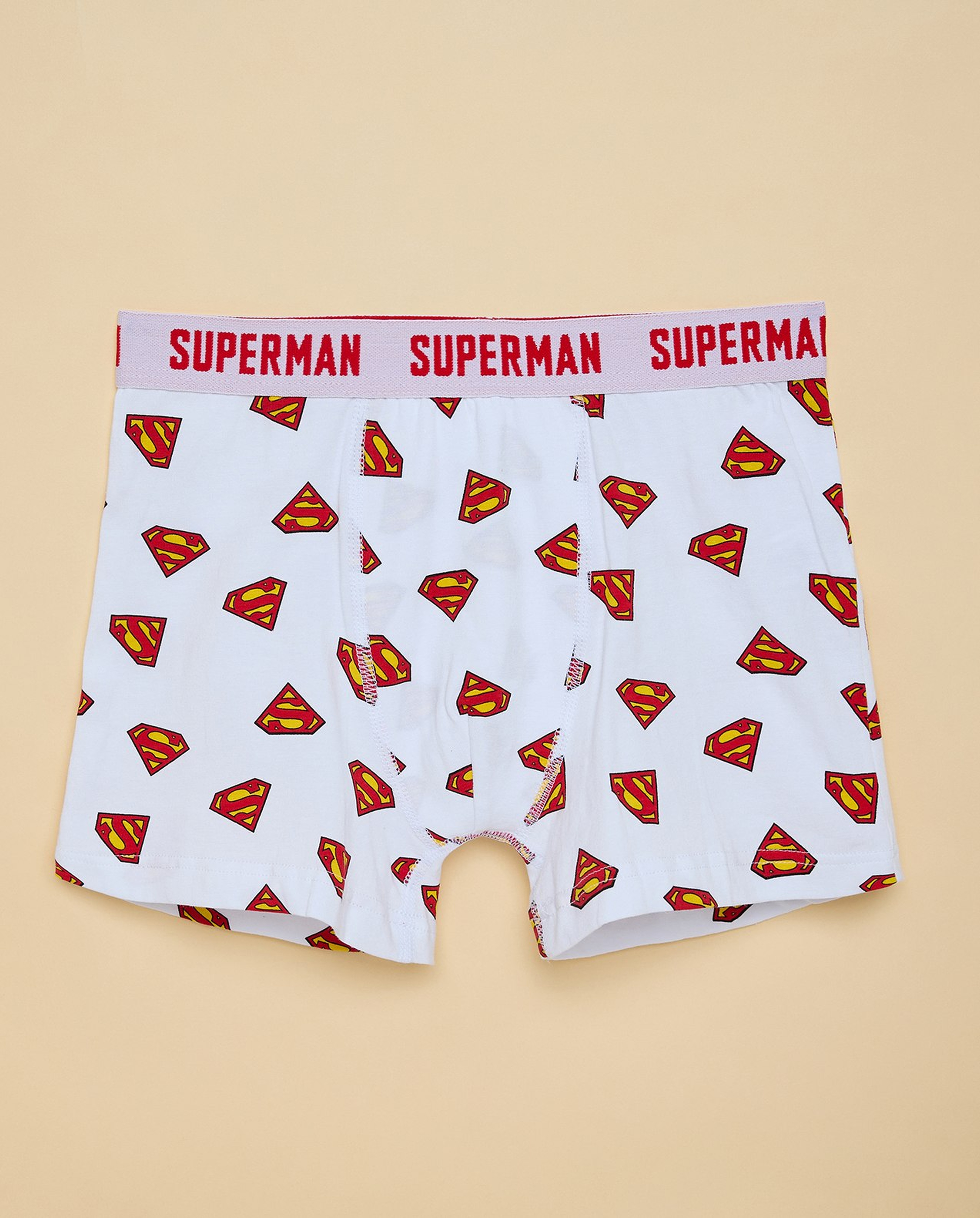 3 Pack Superman Printed Boxers