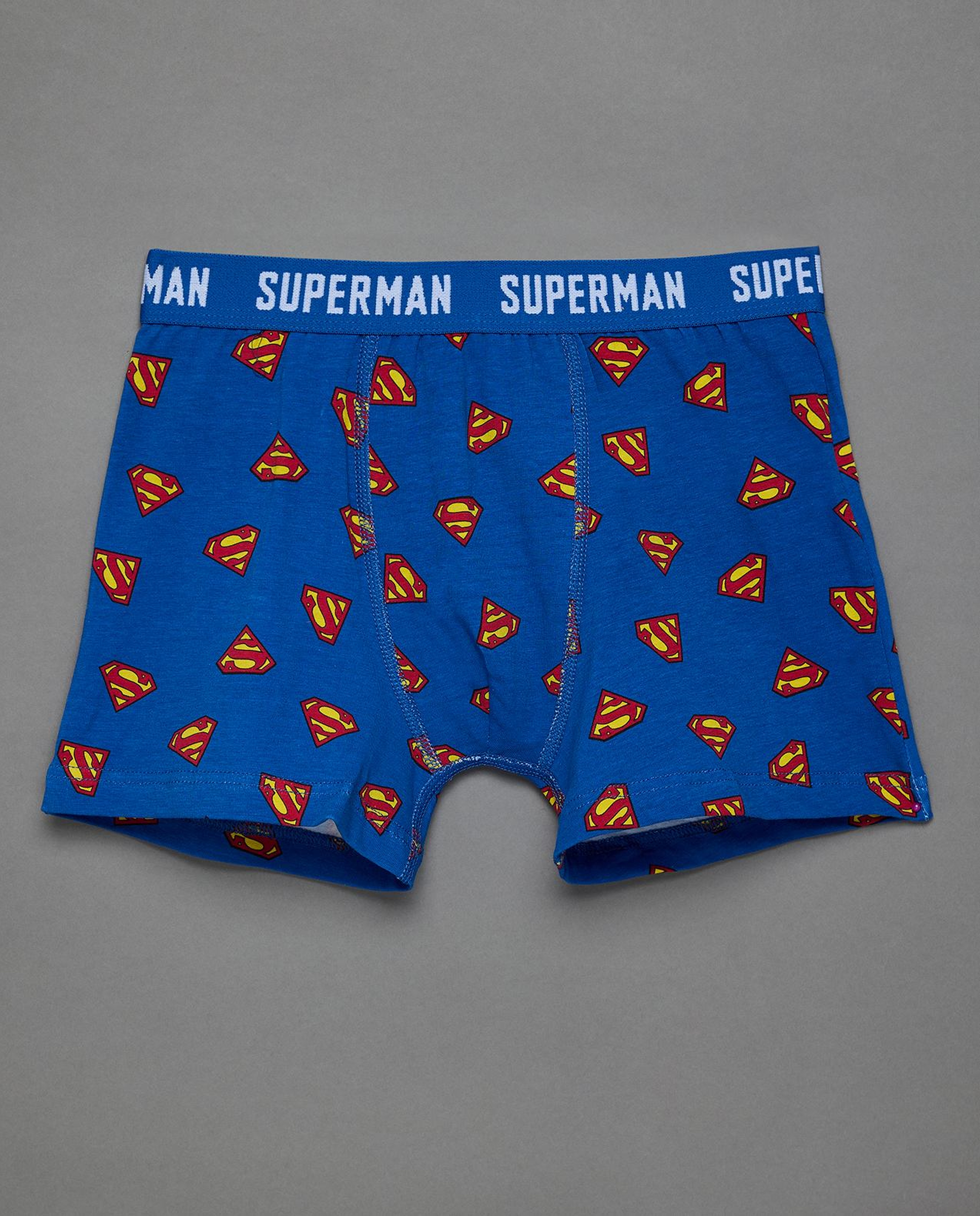 3 Pack Superman Printed Boxers