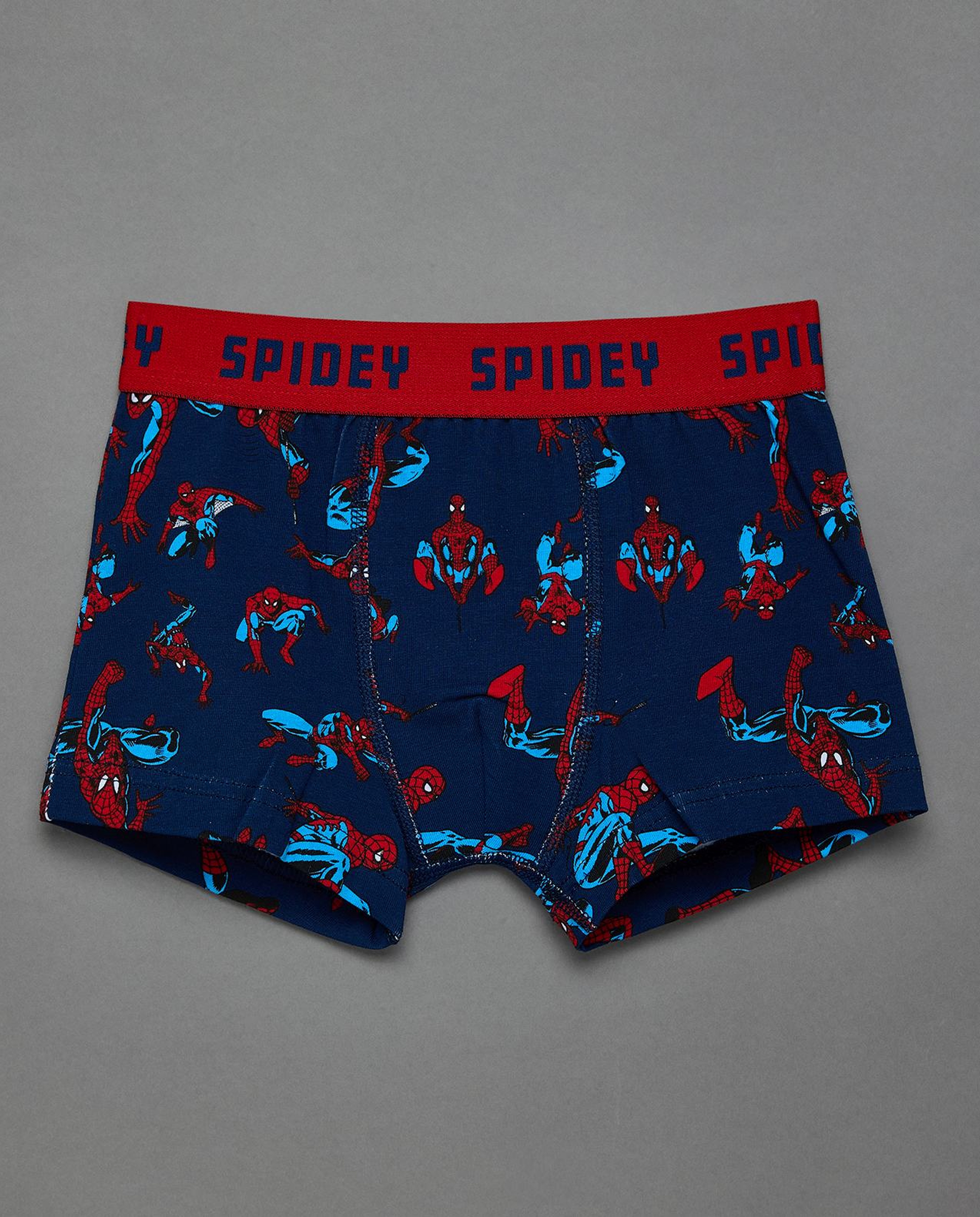 3 Pack Spiderman Printed Boxers
