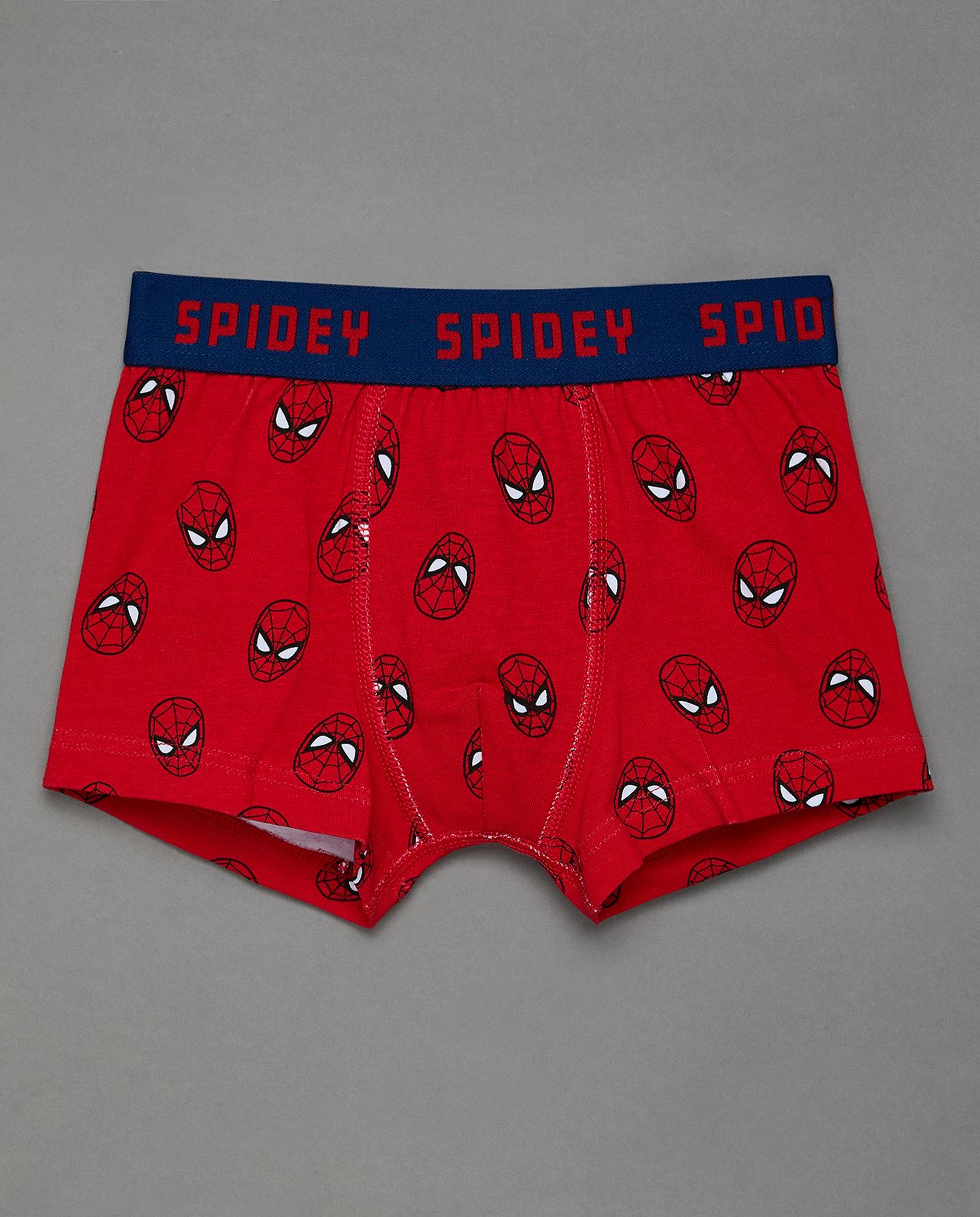 3 Pack Spiderman Printed Boxers
