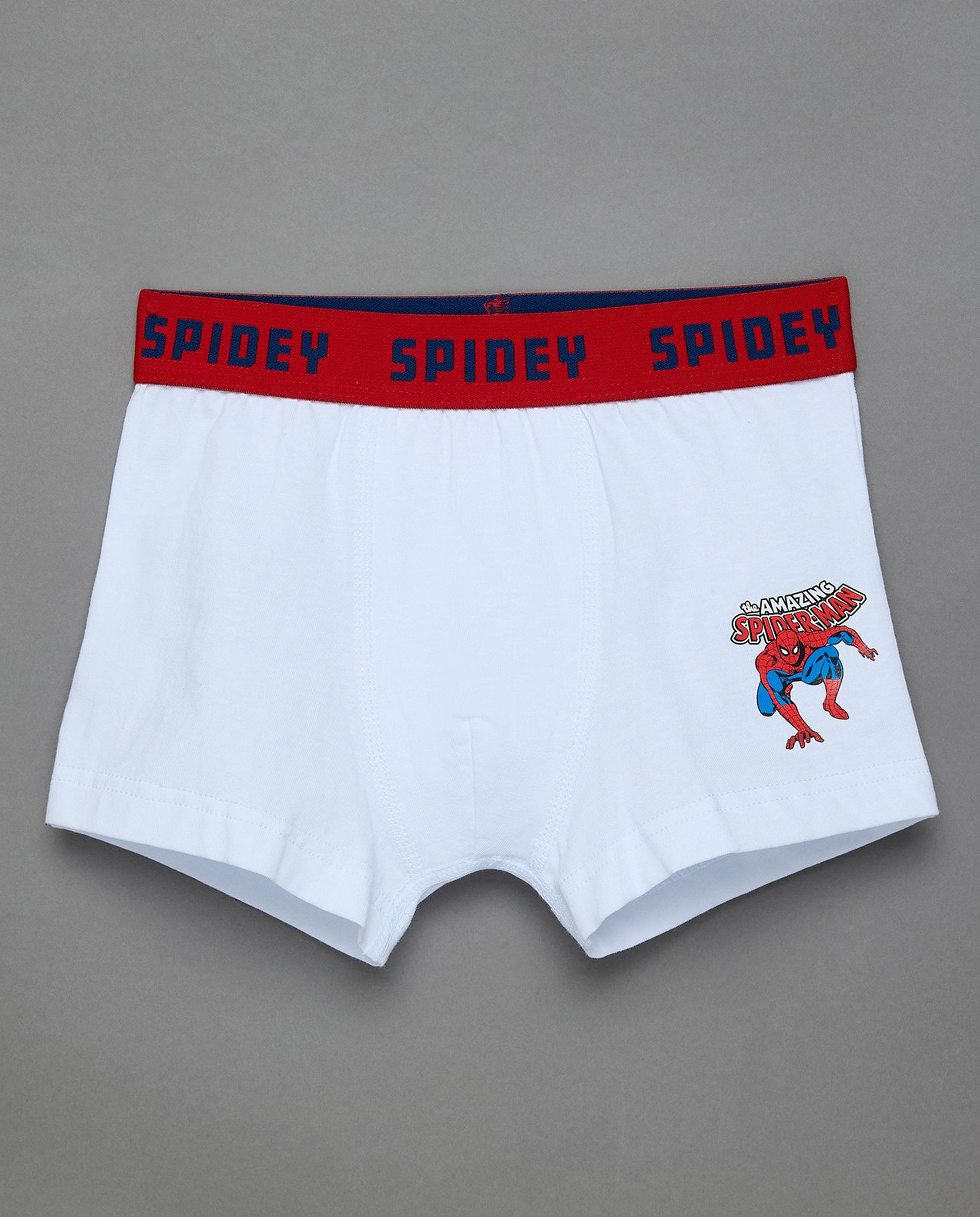 3 Pack Spiderman Printed Boxers
