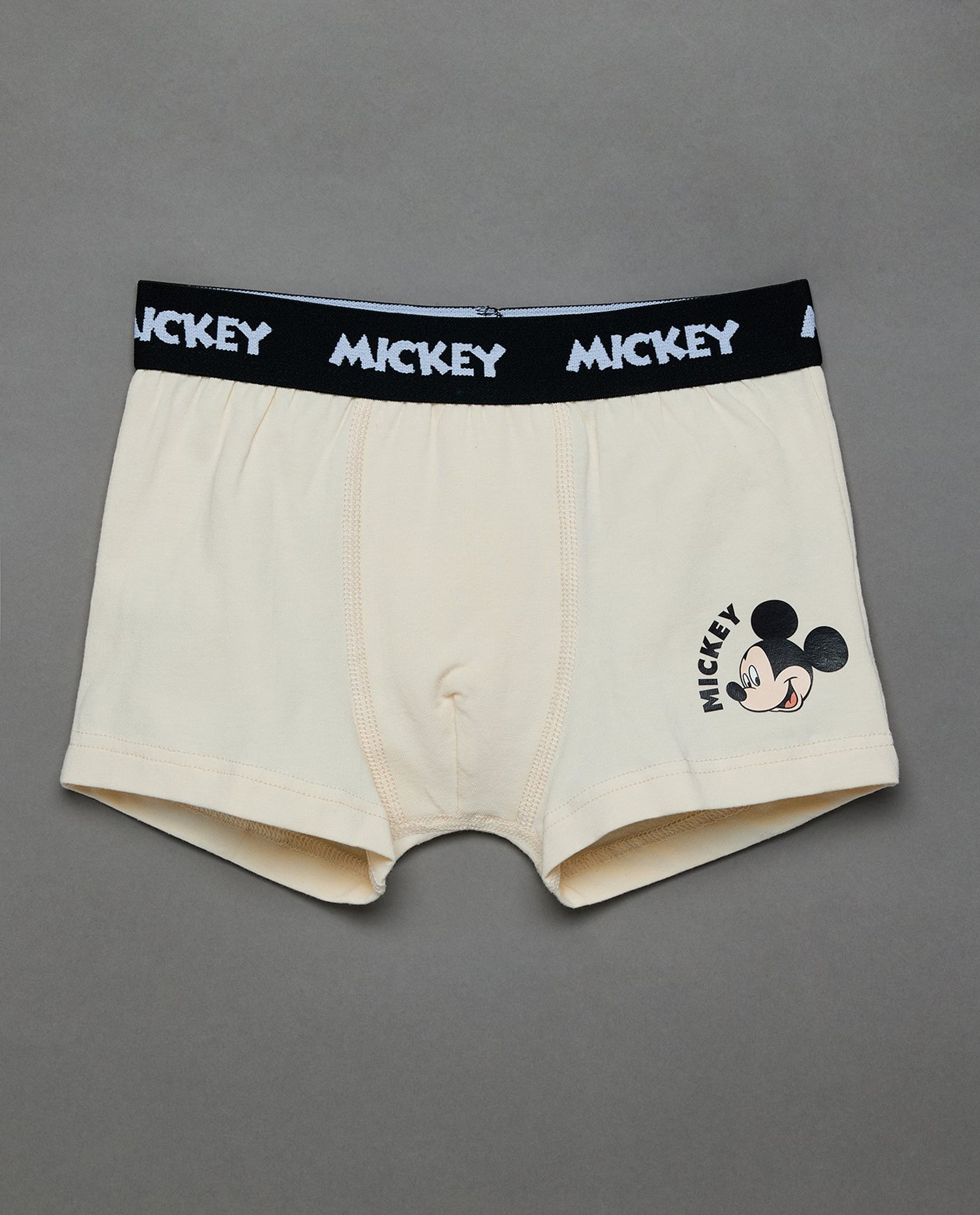 3 Pack Mickey Mouse Printed Boxers