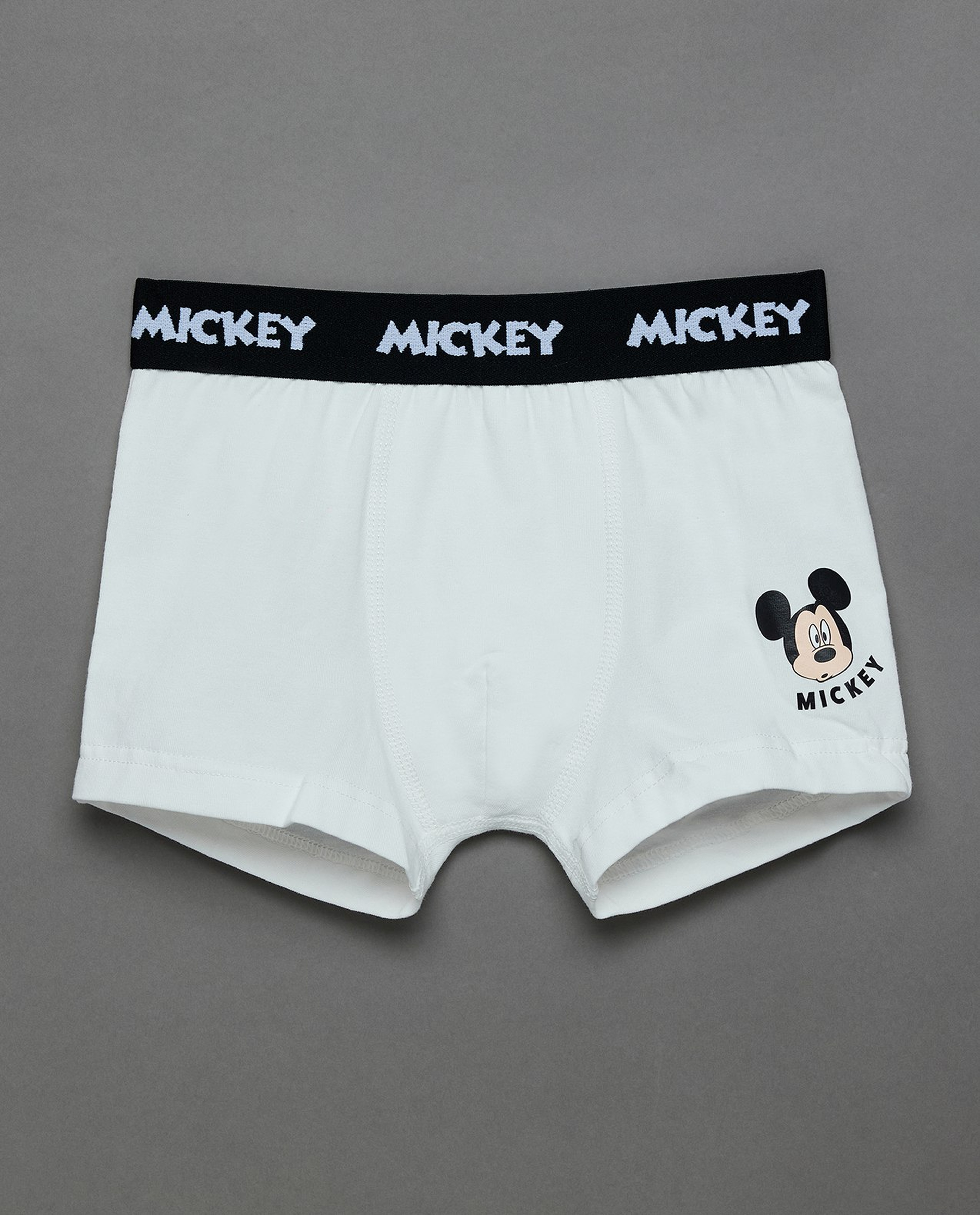 3 Pack Mickey Mouse Printed Boxers