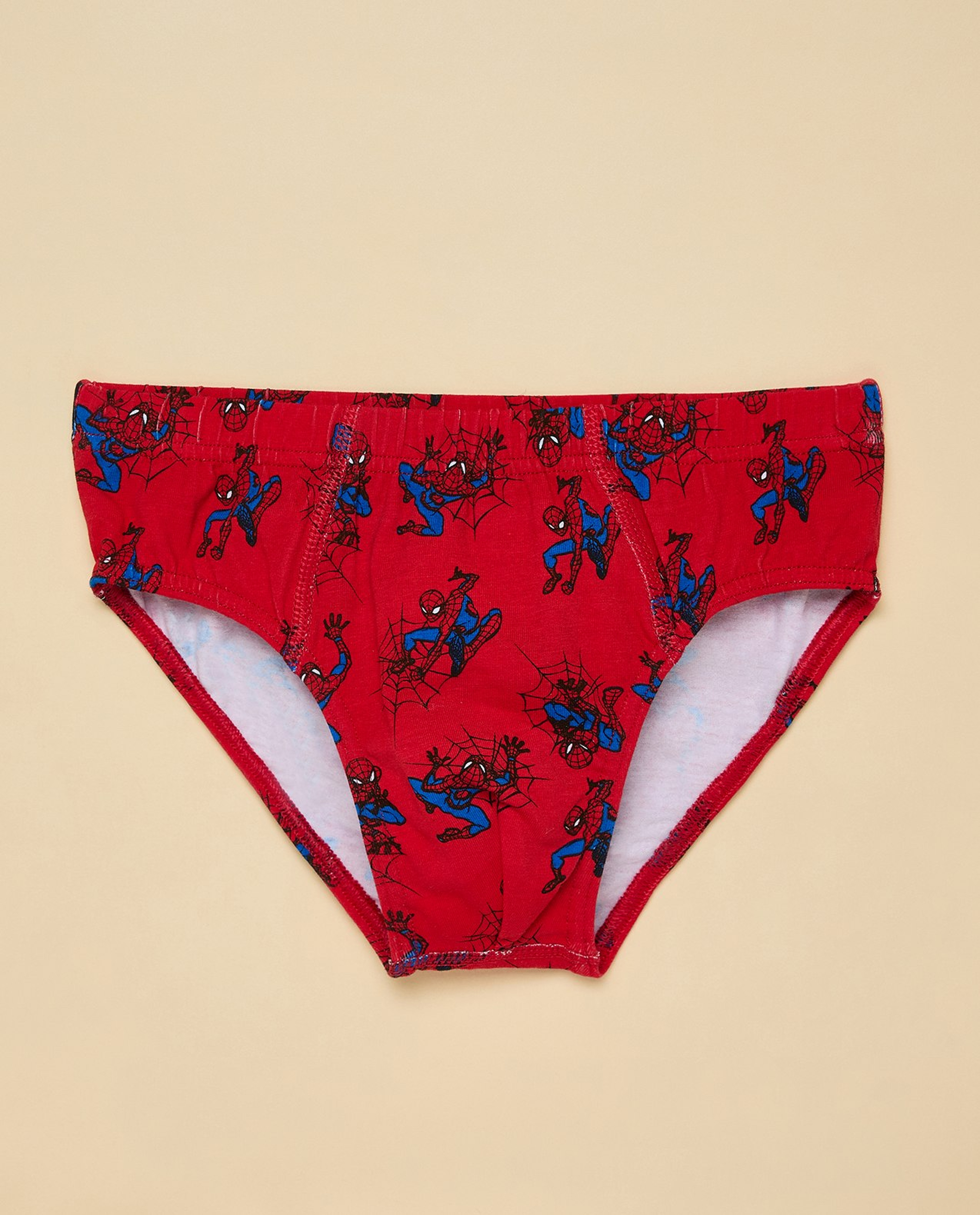 3 Pack Spiderman Print Briefs