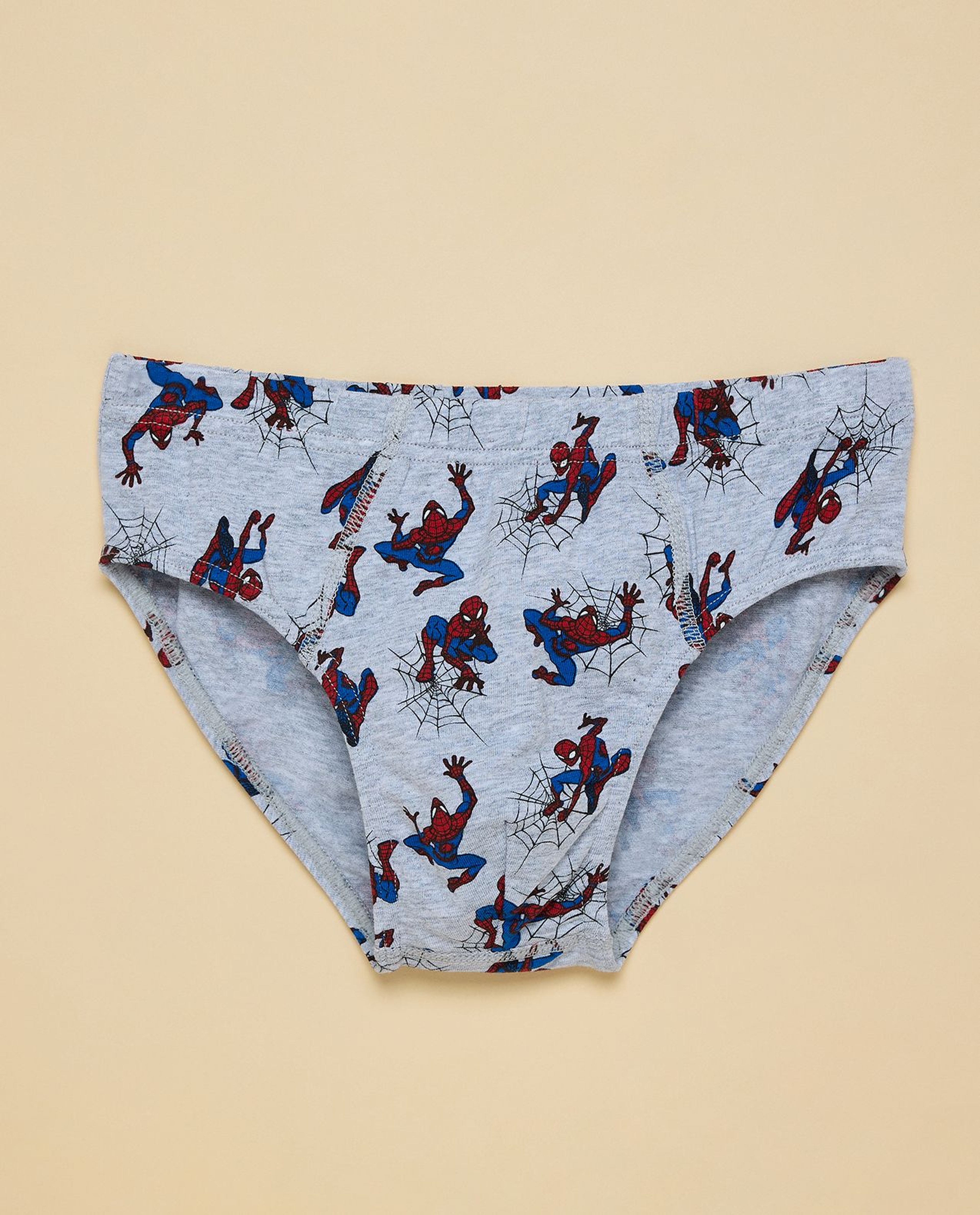 3 Pack Spiderman Print Briefs