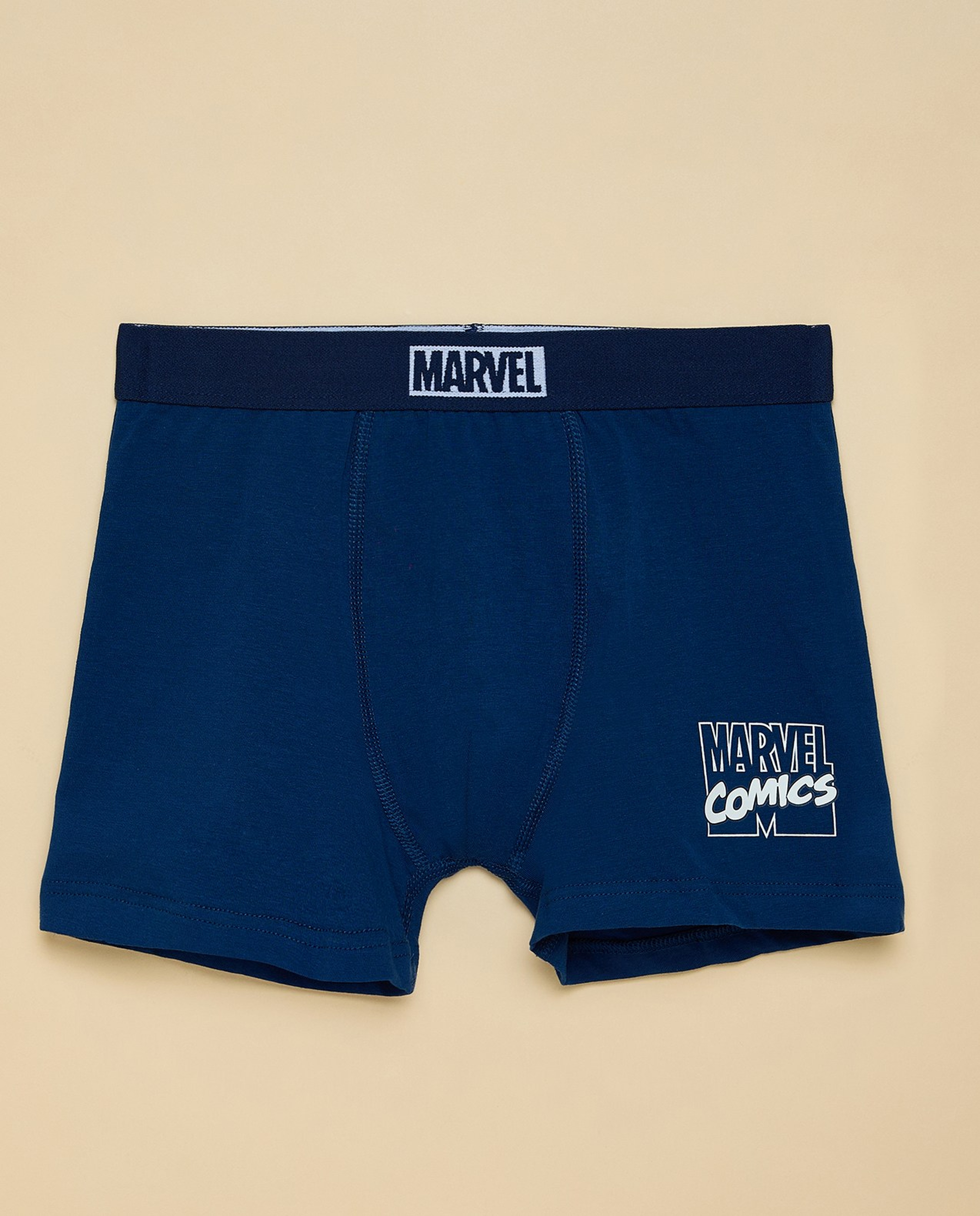 3 Pack Marvel Print Boxers