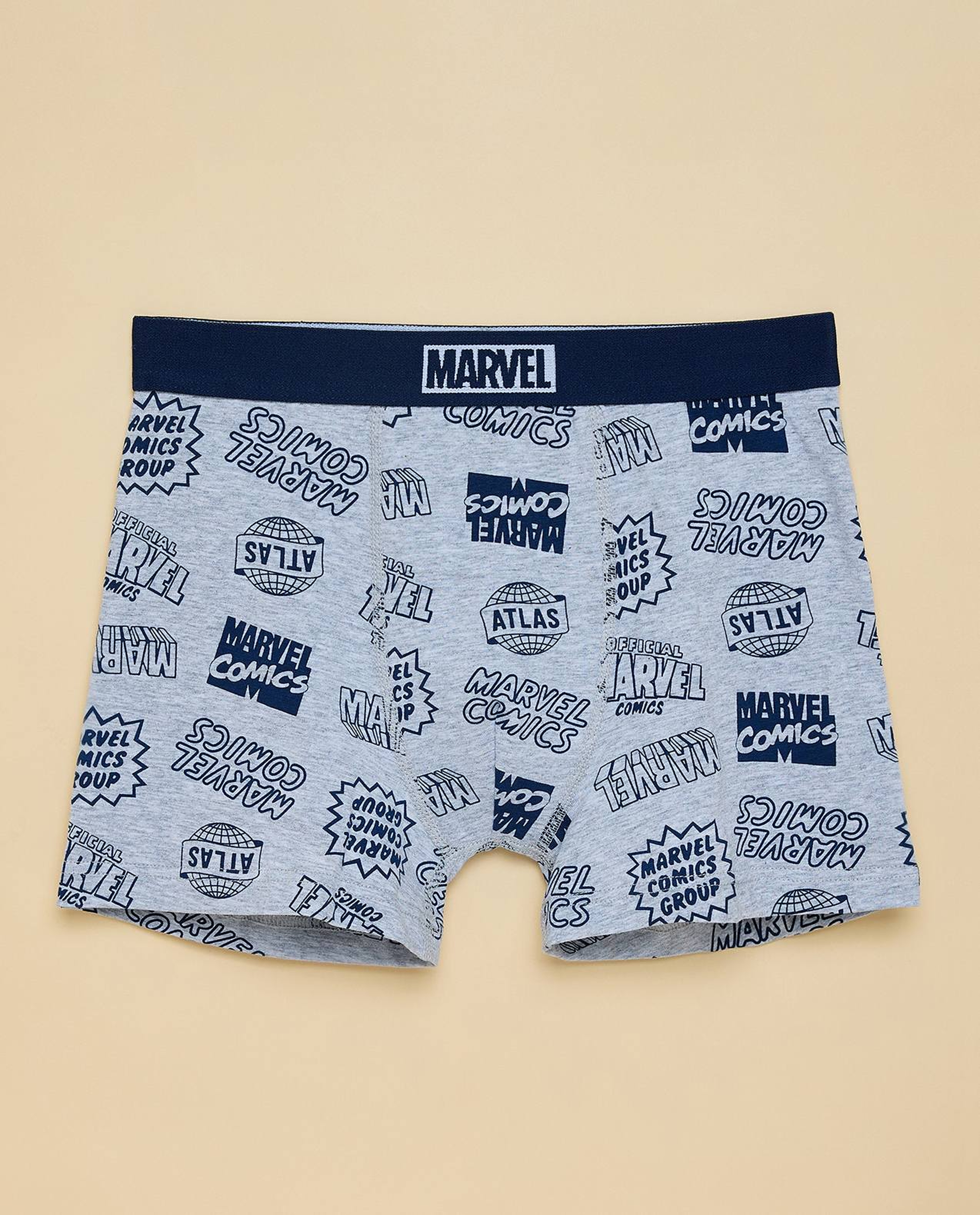 3 Pack Marvel Print Boxers