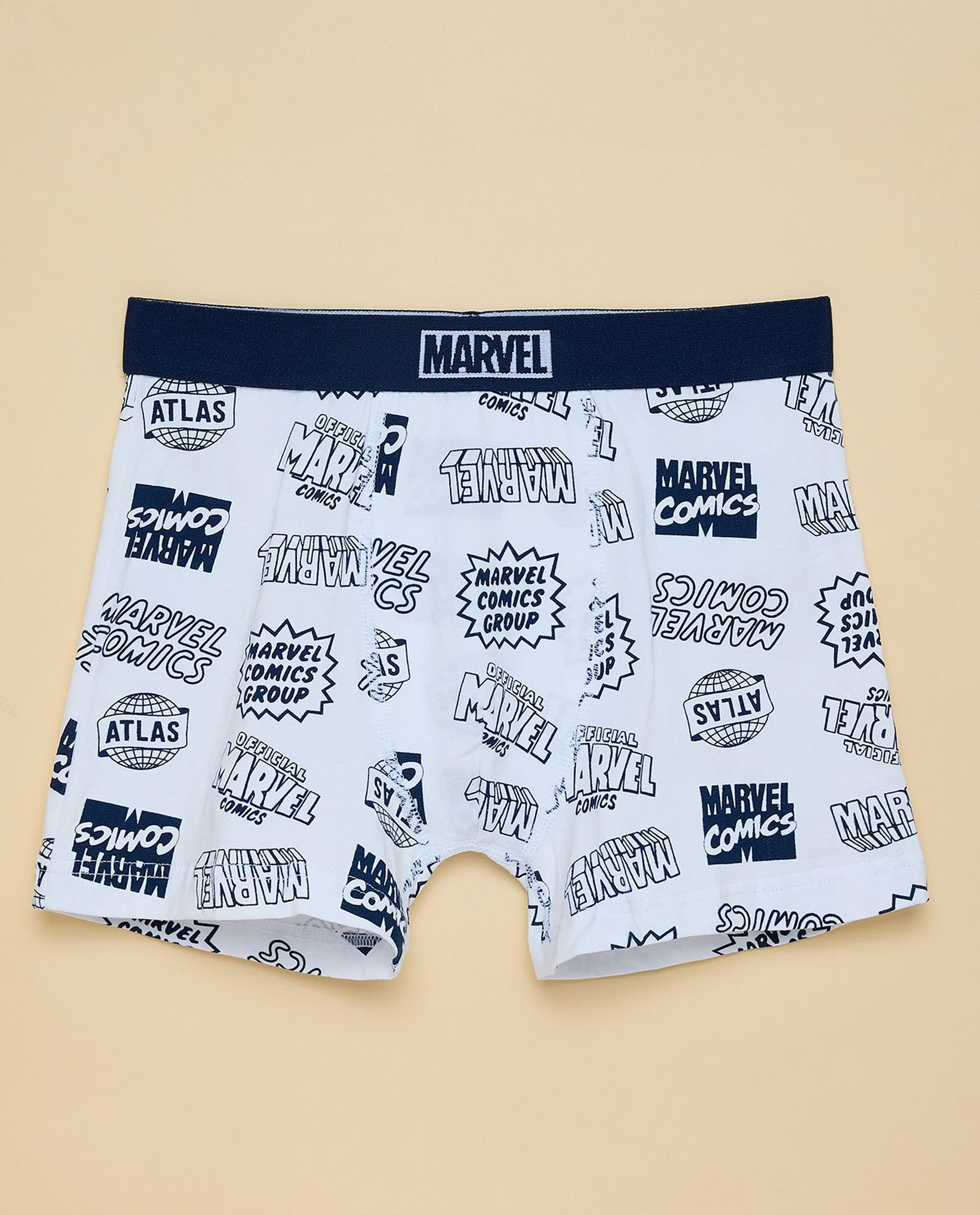 3 Pack Marvel Print Boxers