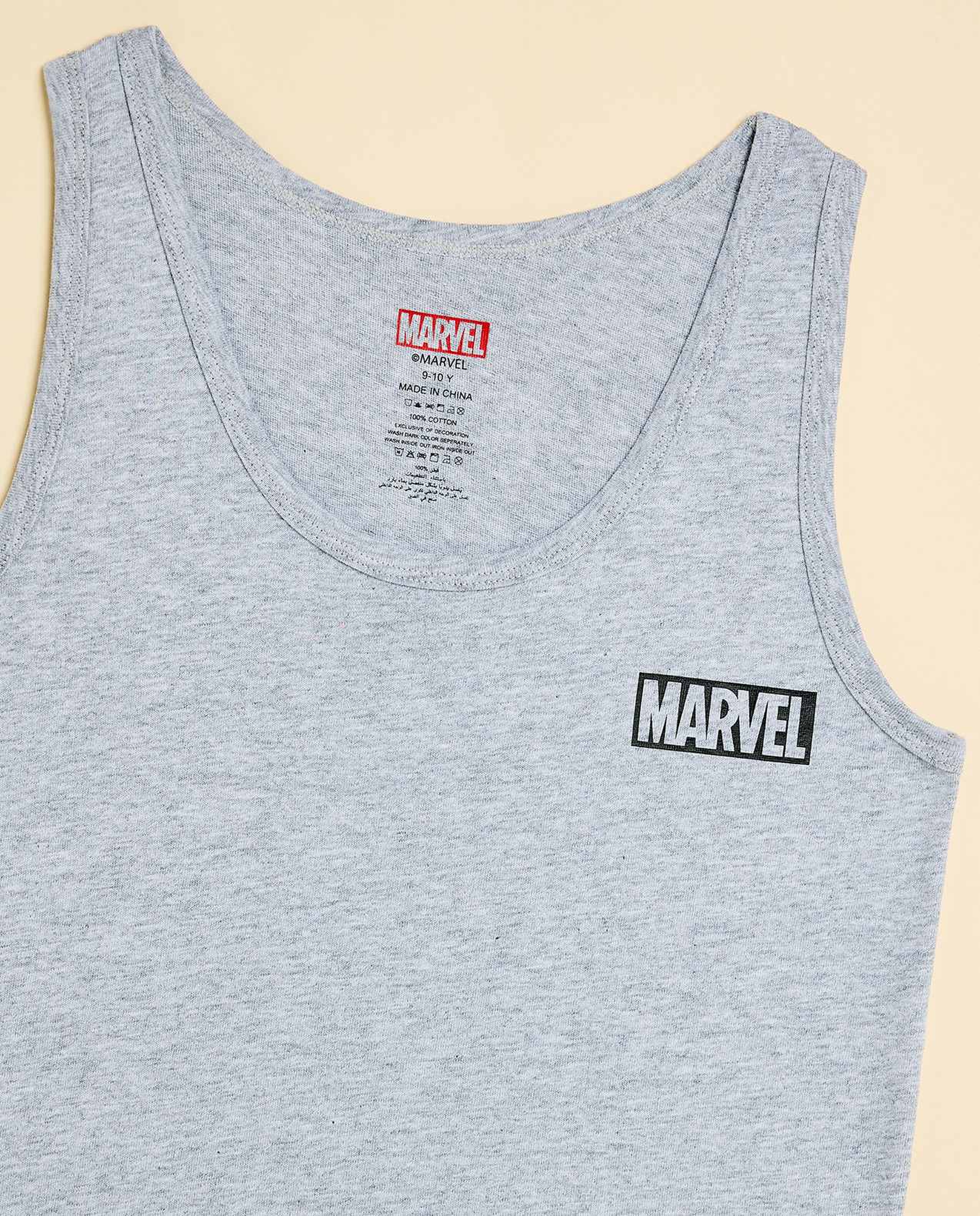 2 Pack Avengers Logo Vests