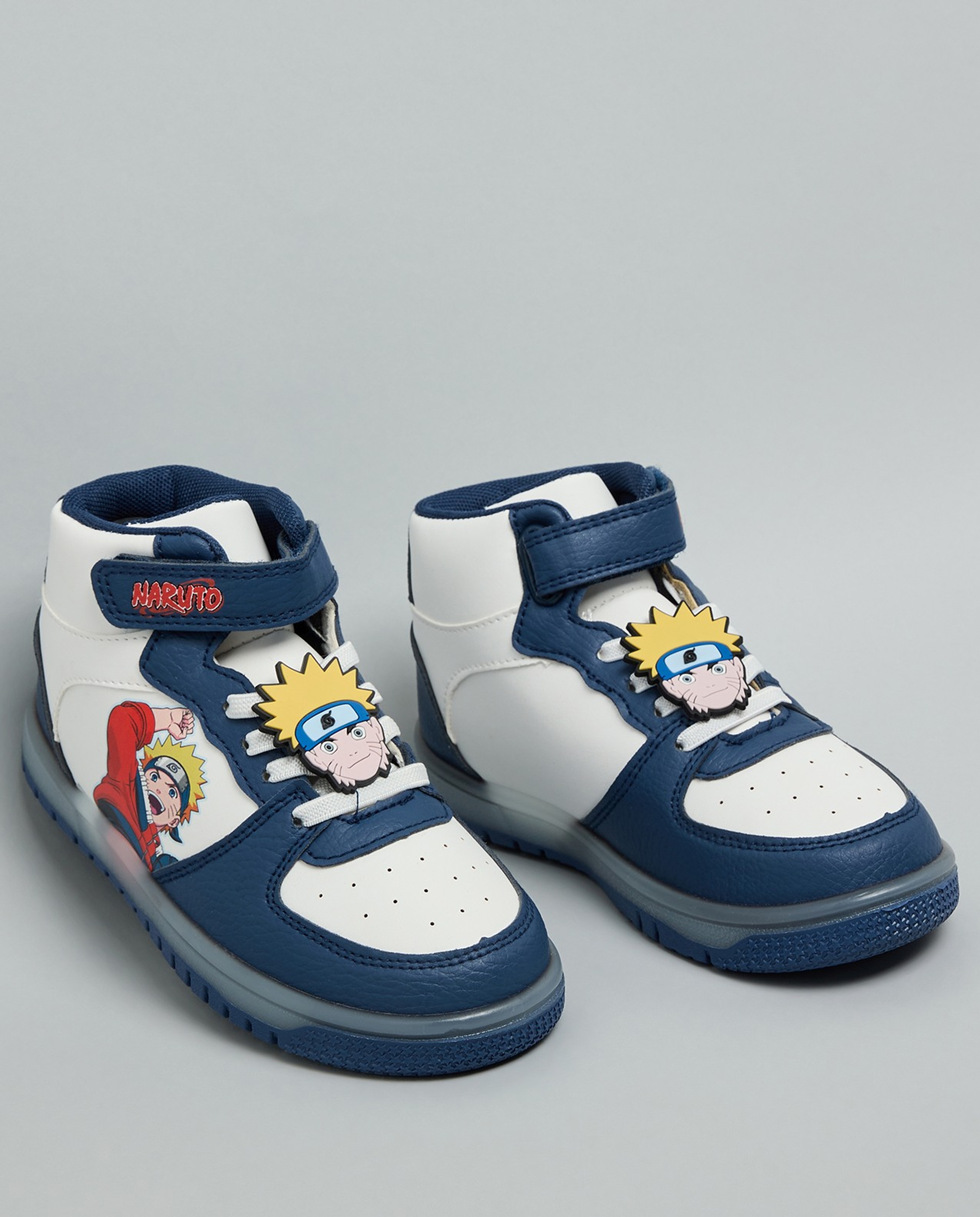Naruto Printed High Top Sneakers