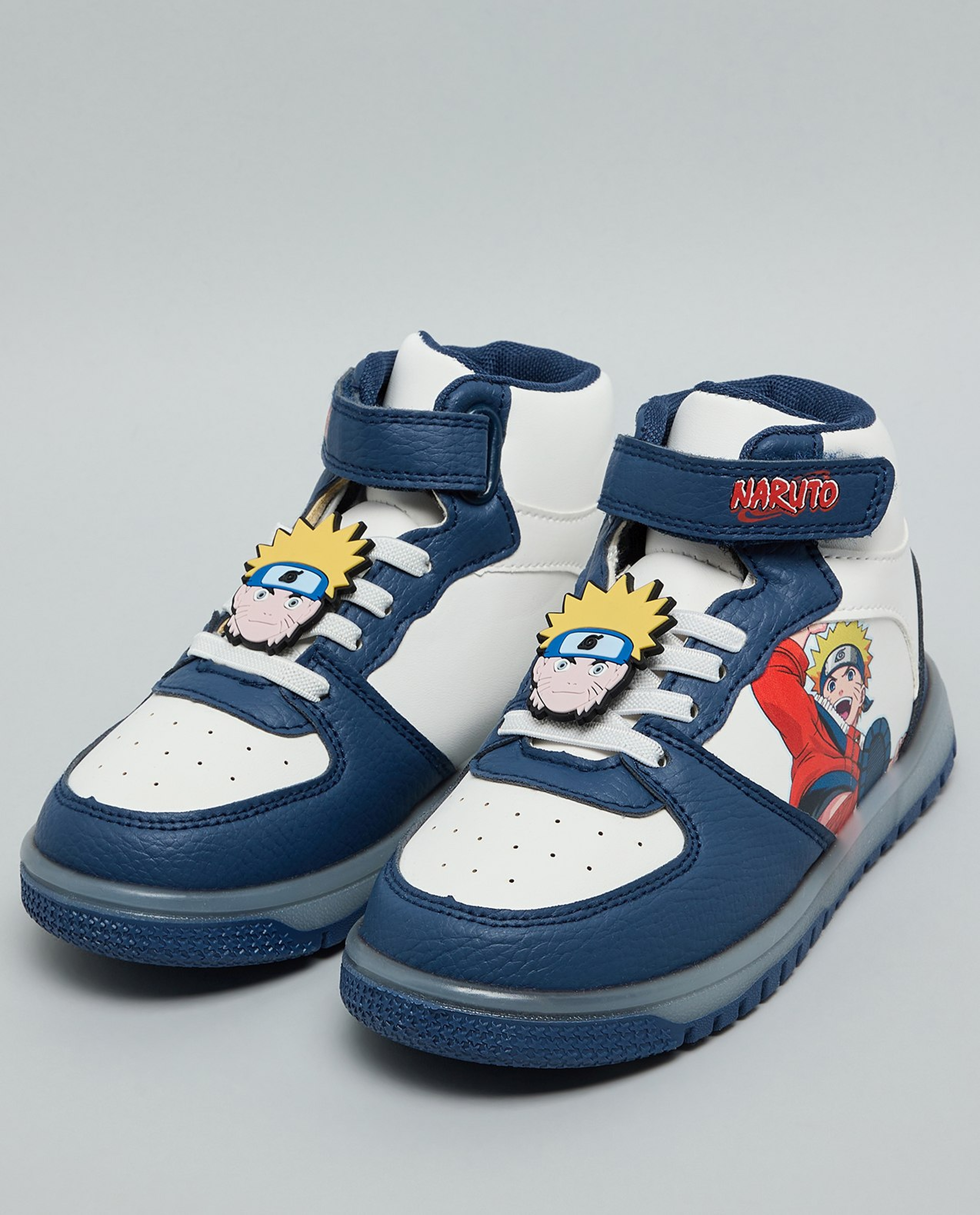 Naruto Printed High Top Sneakers