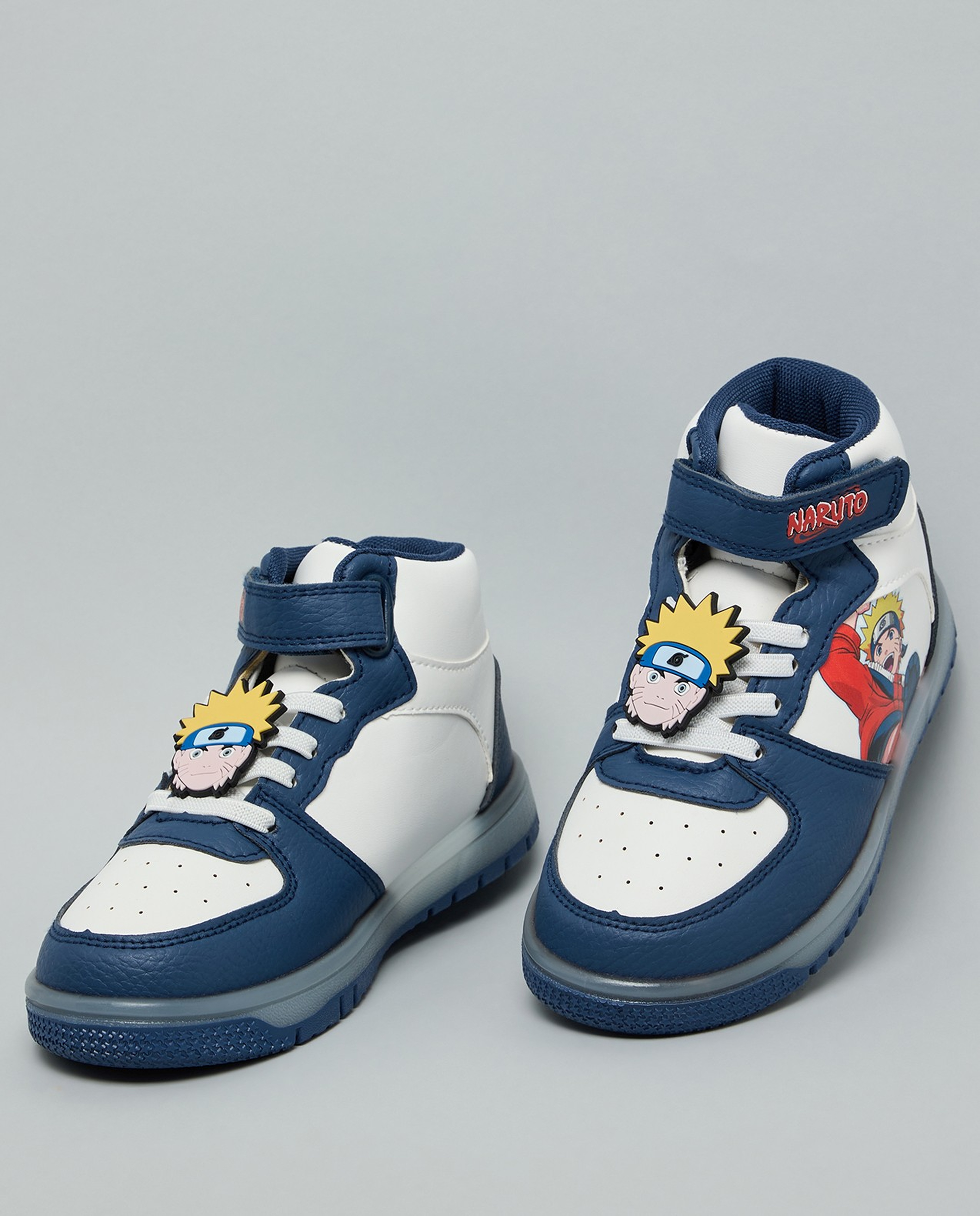 Naruto Printed High Top Sneakers