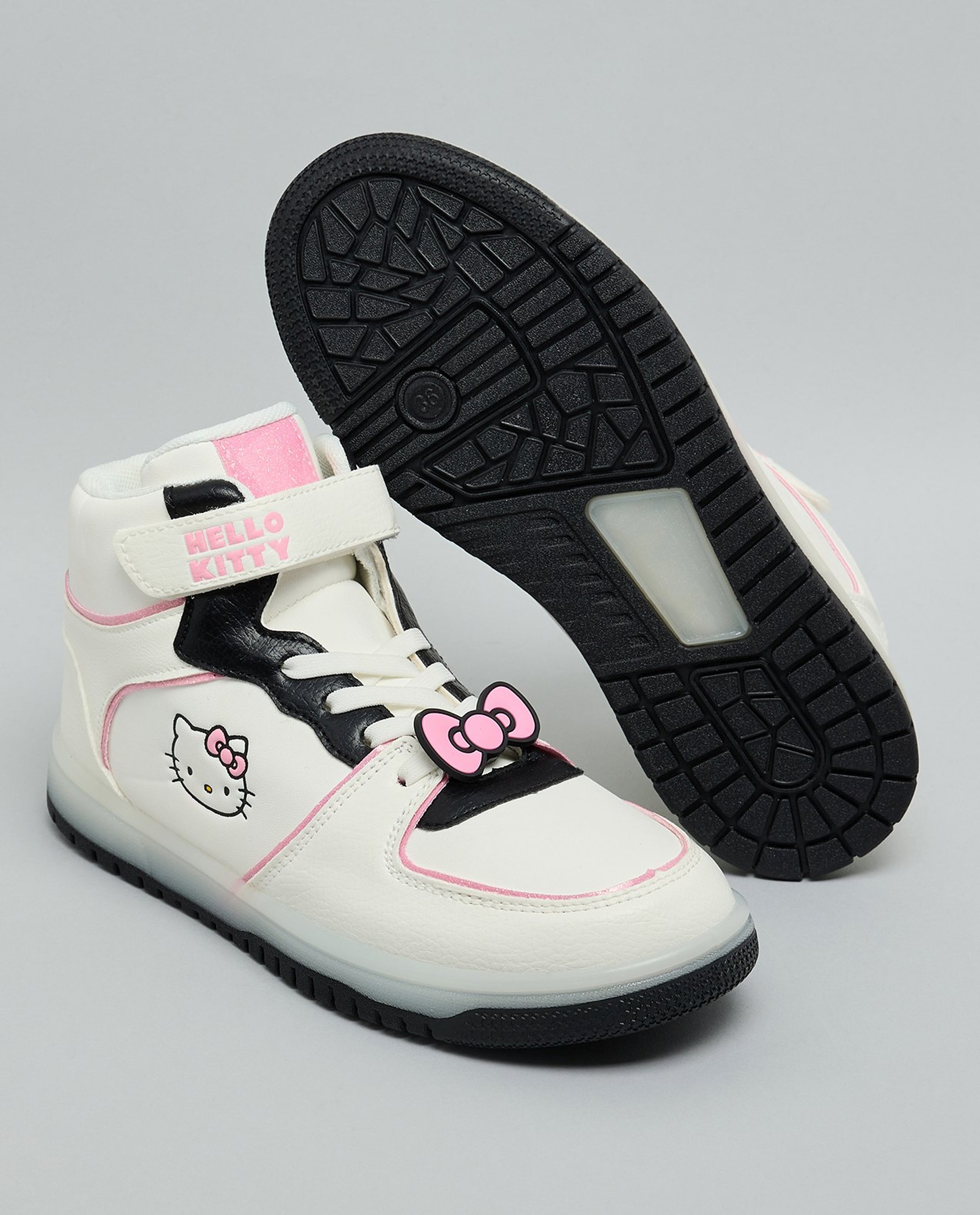 Hello Kitty Printed High Top Sneakers