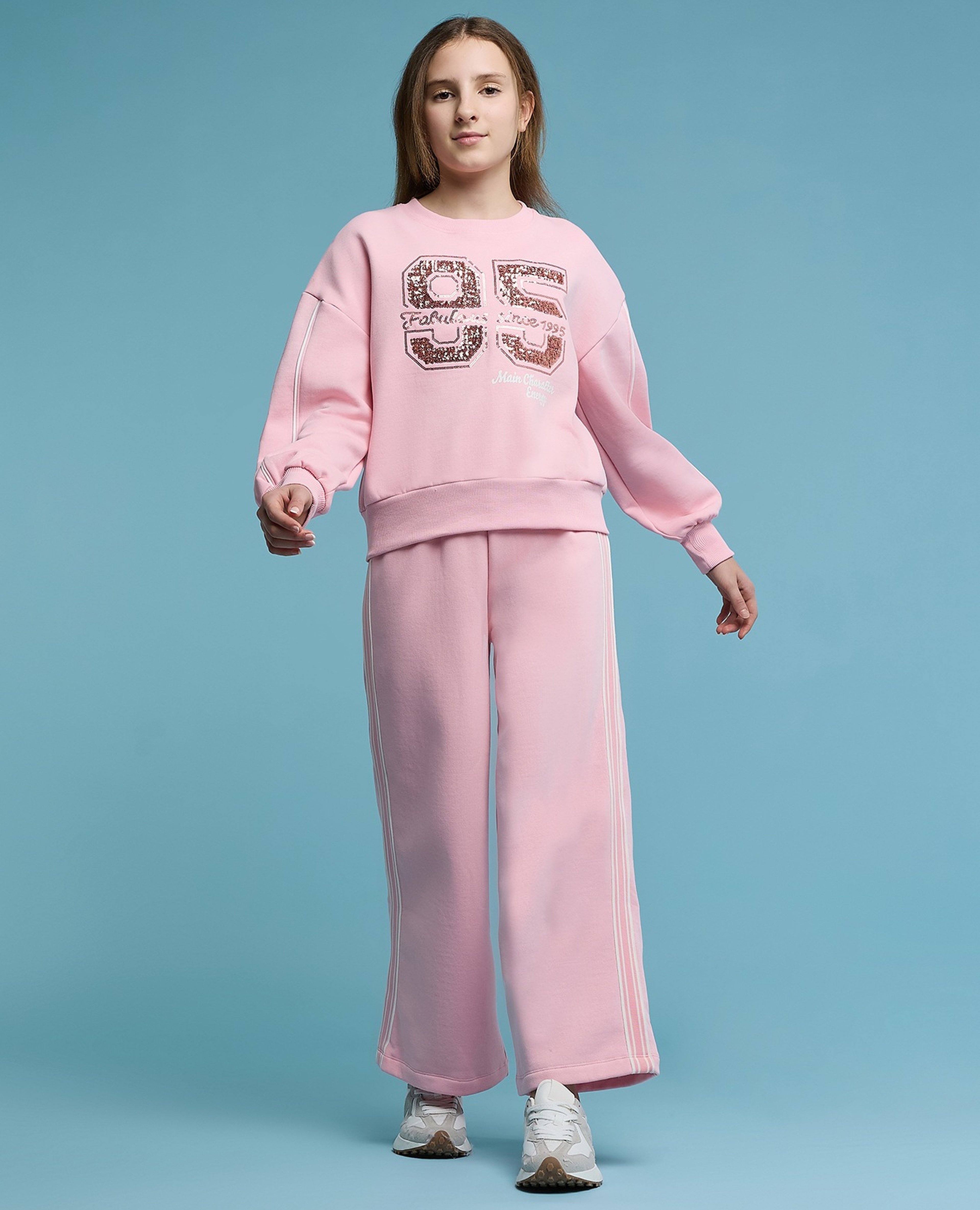 Sequined Sweatsuit Set