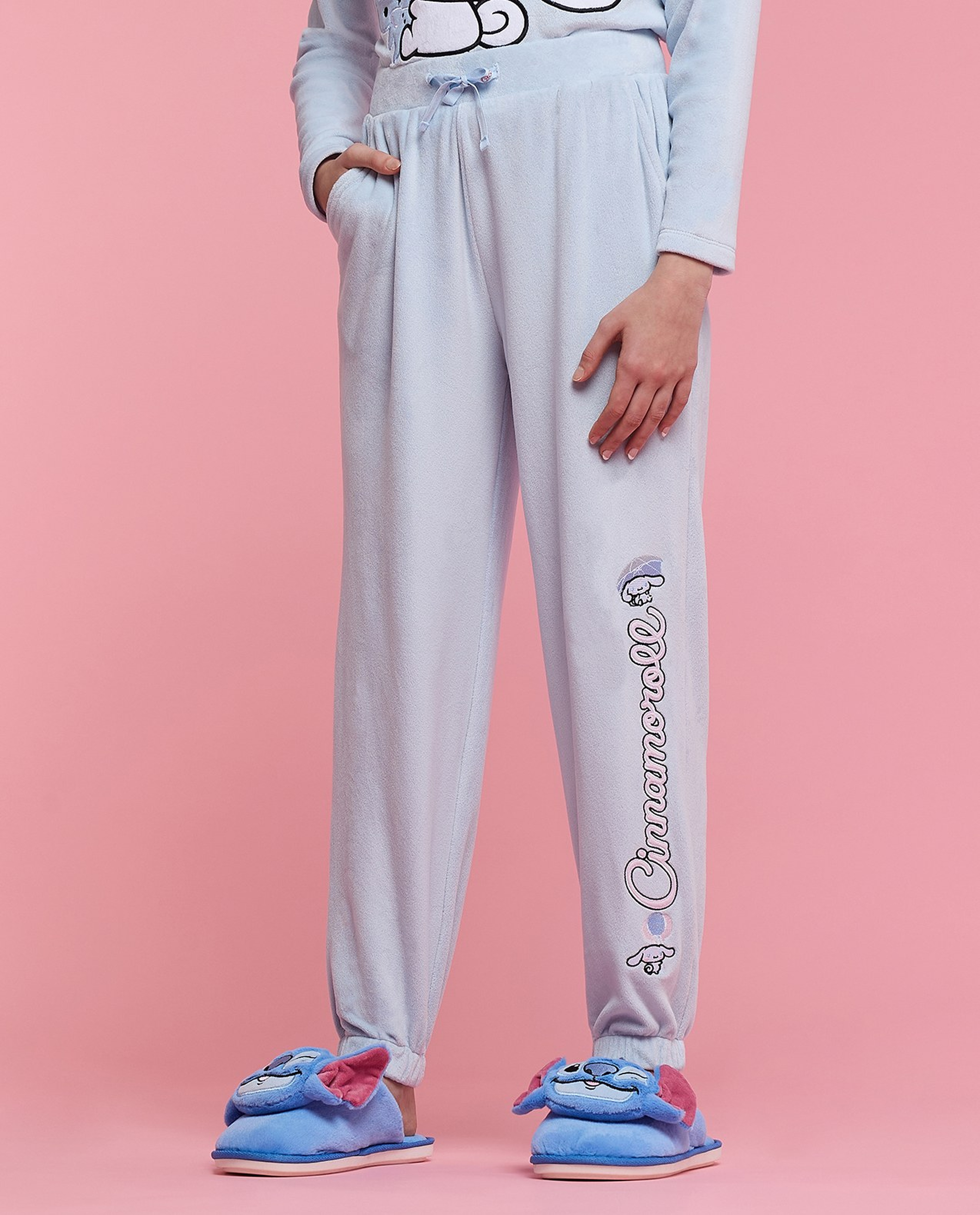 Cinnamoroll Embroidered Pyjama Set