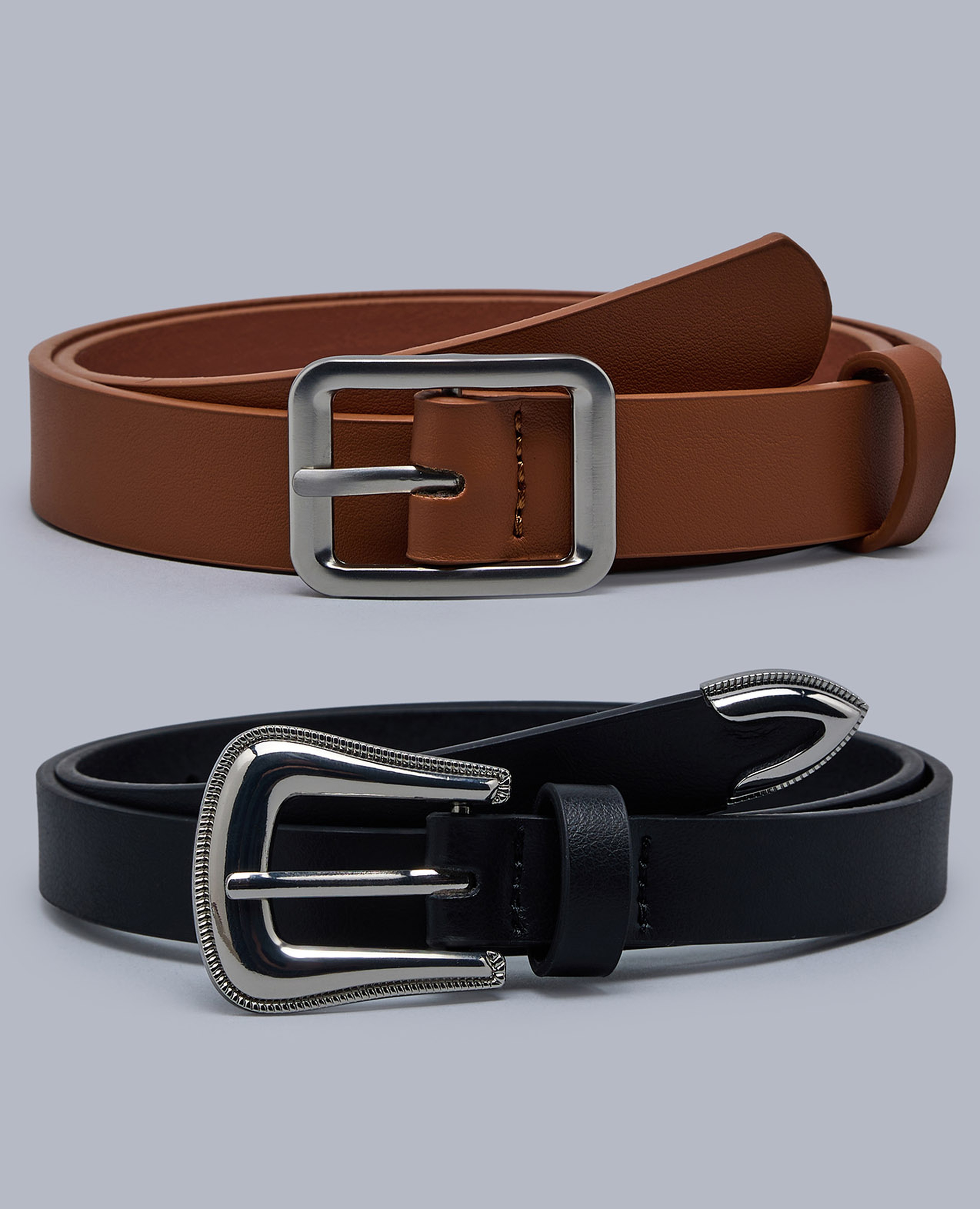 2 Pack Buckle Belts
