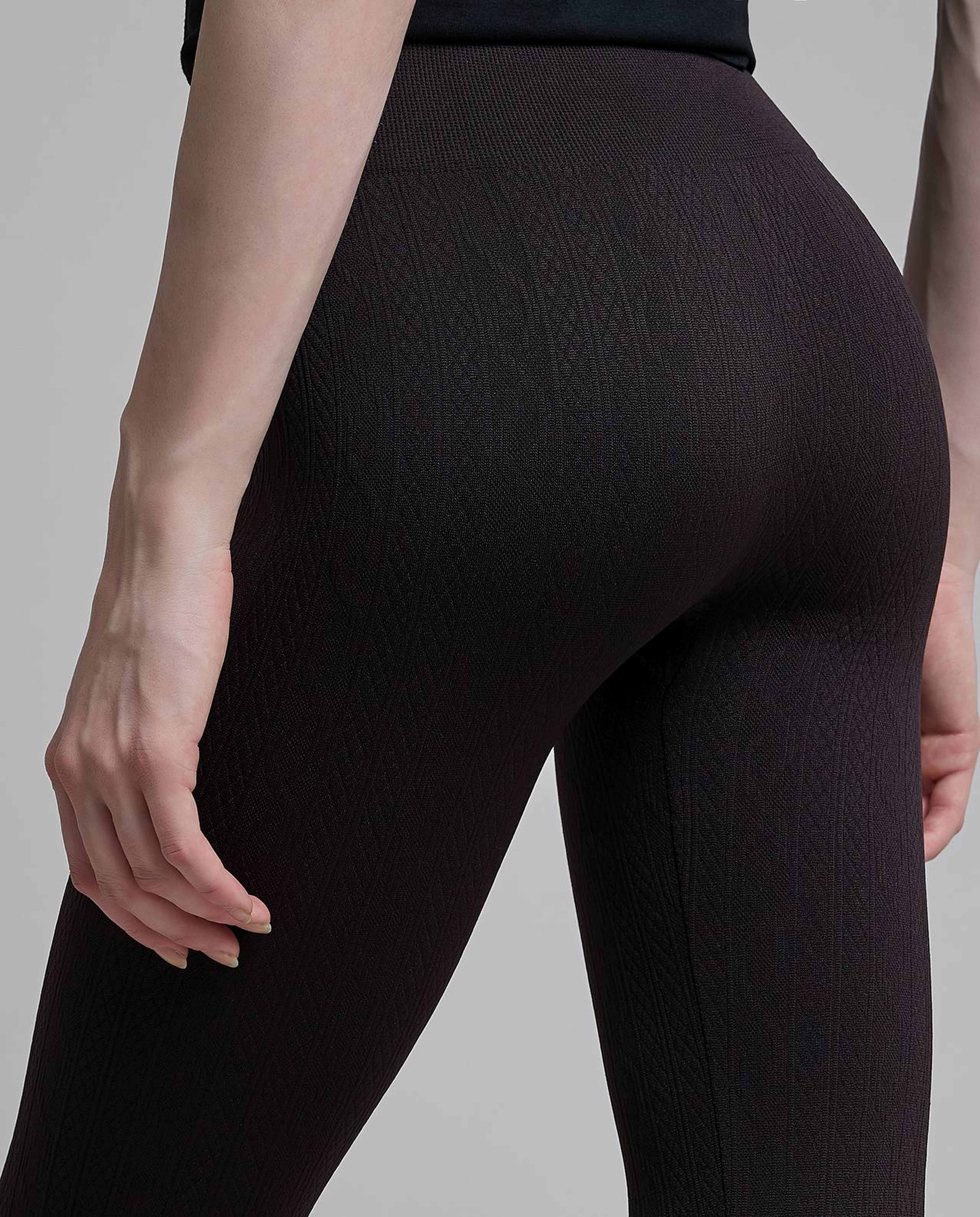 Solid Leggings with Elastic Waist