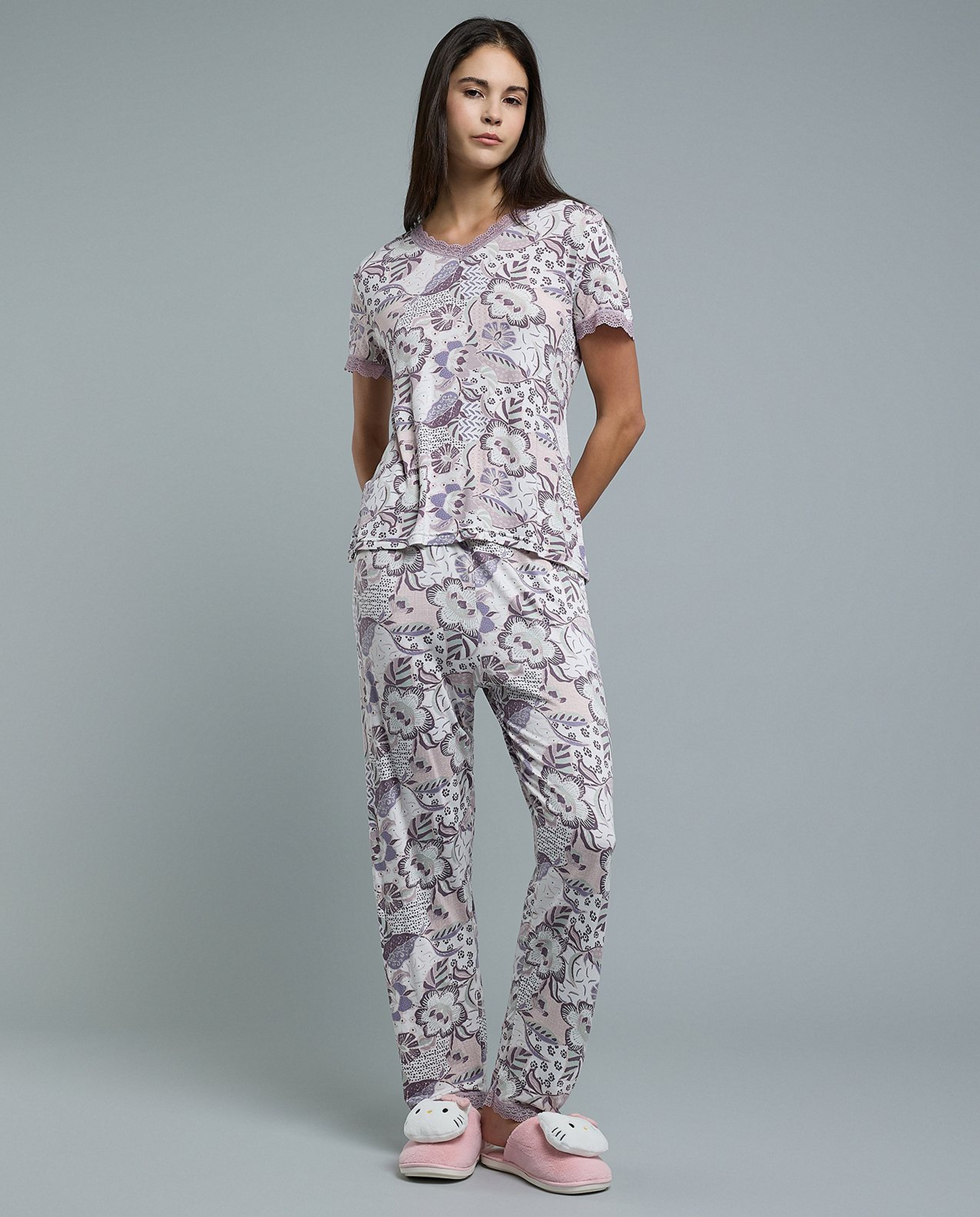 Printed Pyjama Set