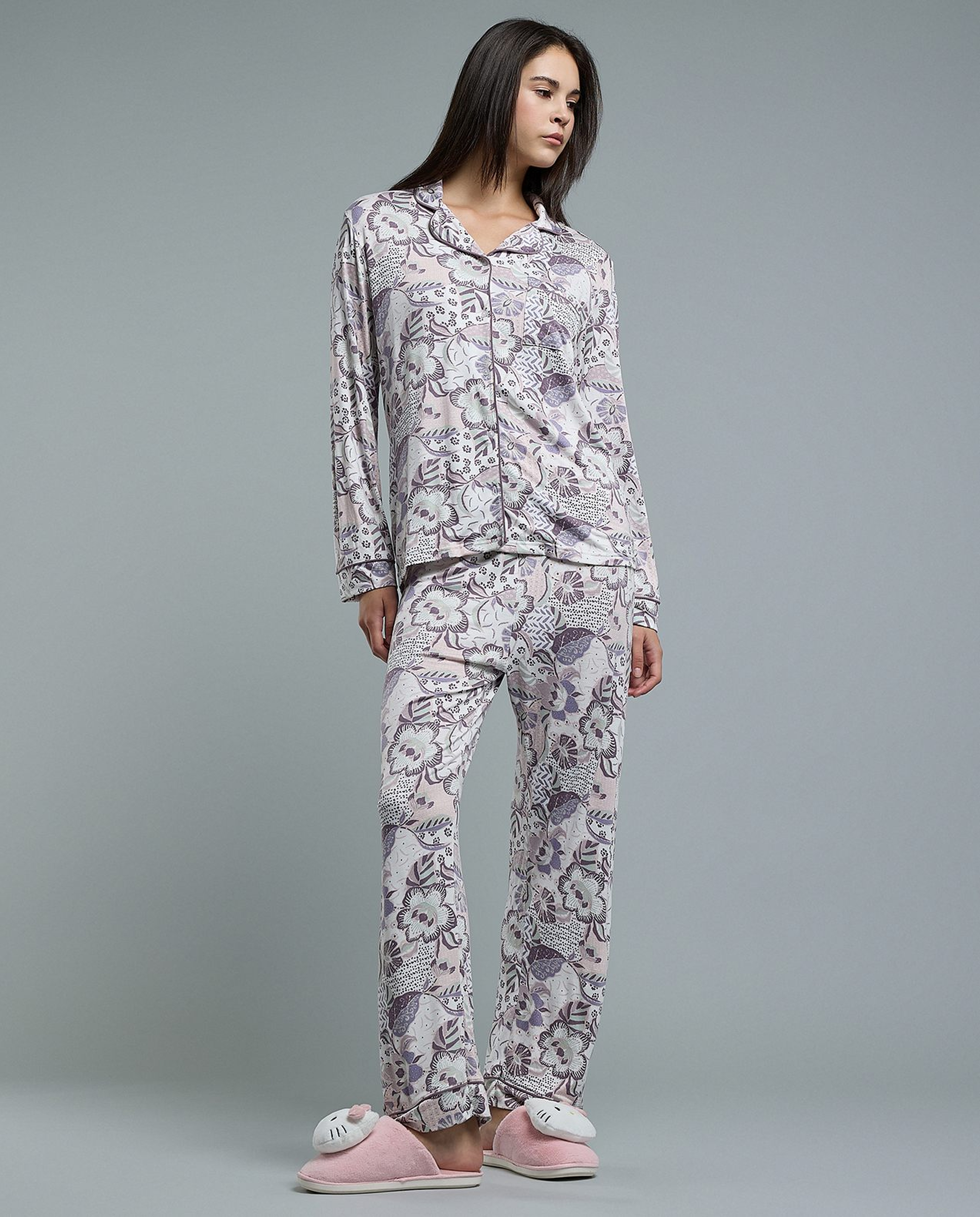 Printed Pyjama Set