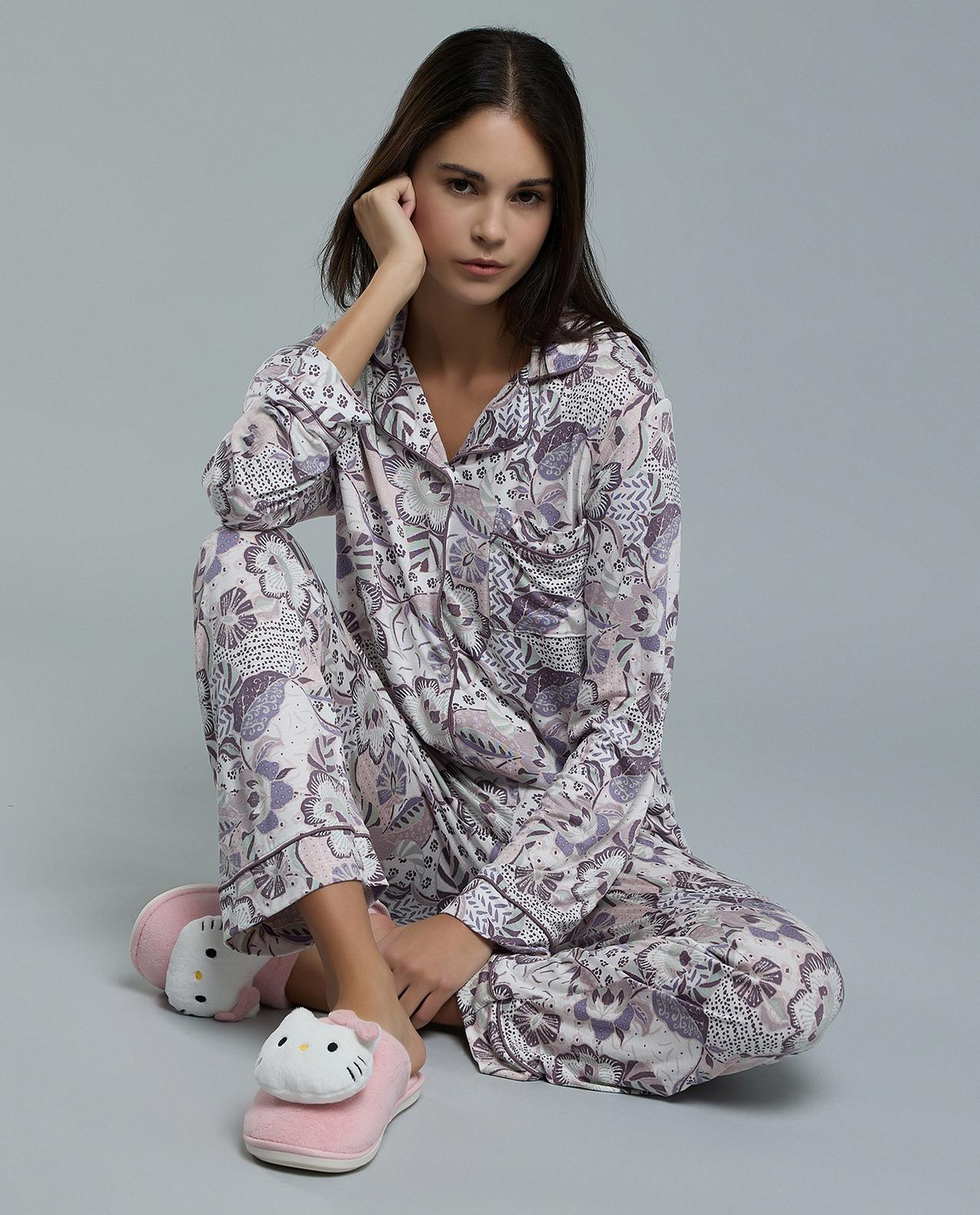 Printed Pyjama Set