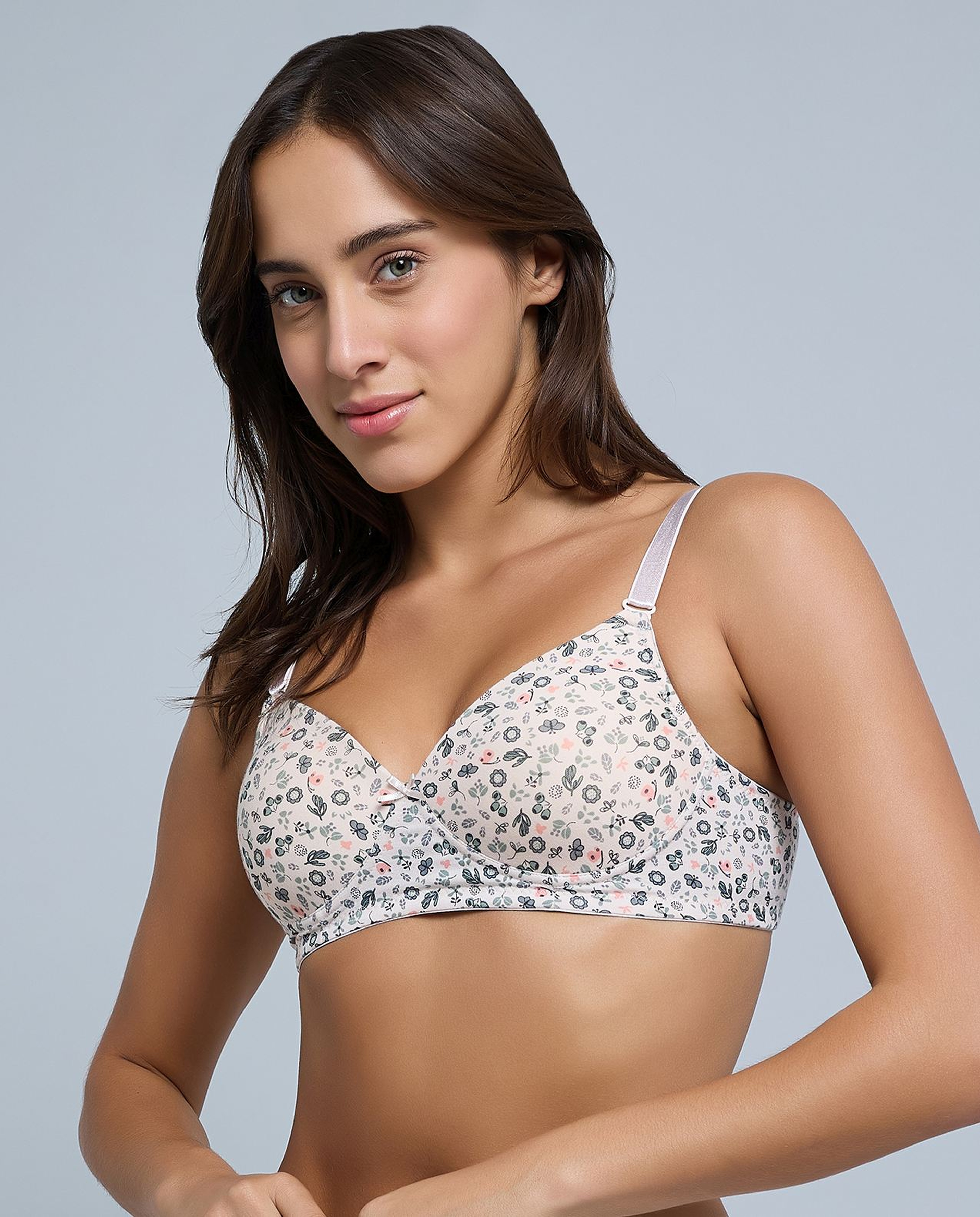 2 Pack Printed Underwire Bras
