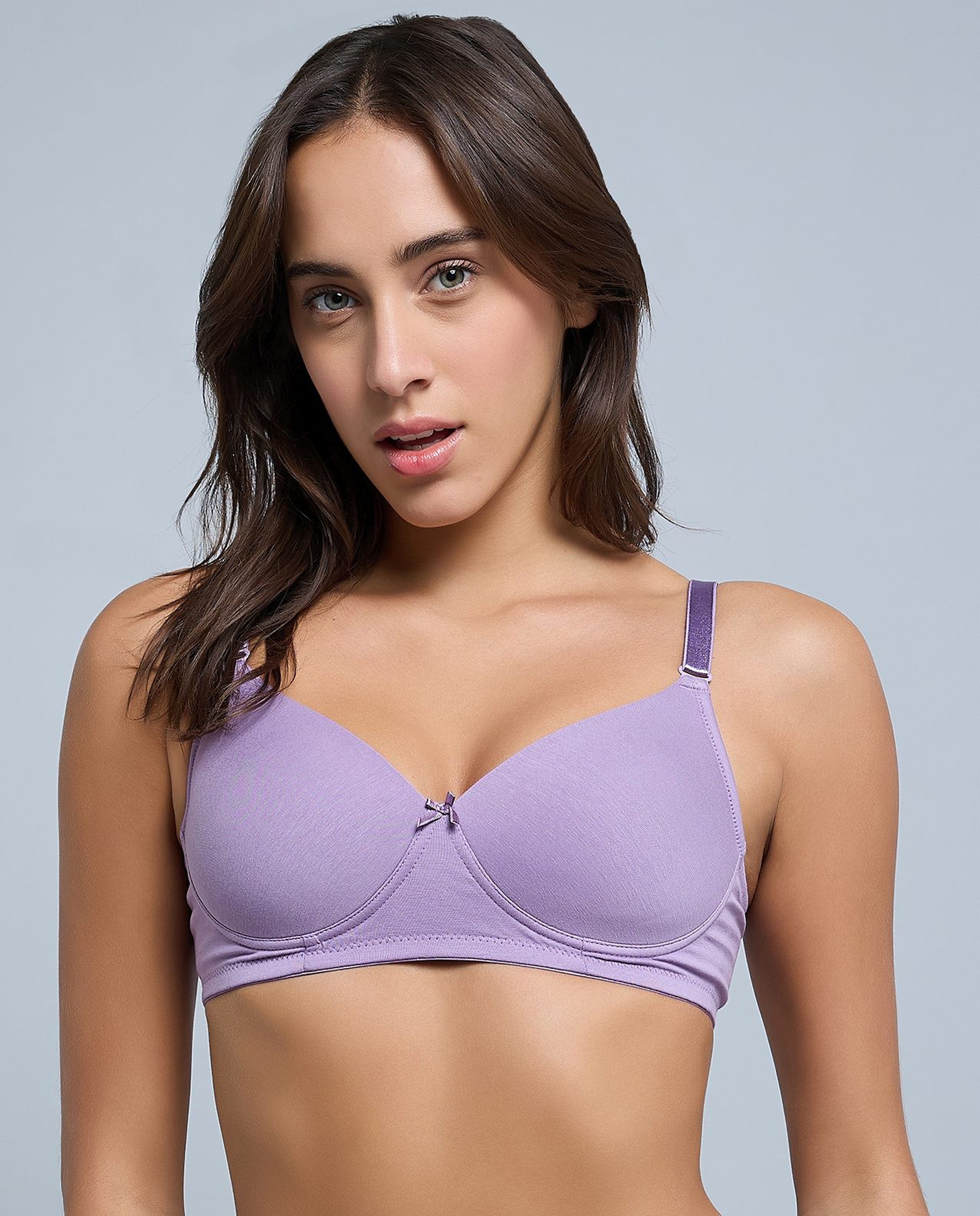 2 Pack Solid Underwire Bras