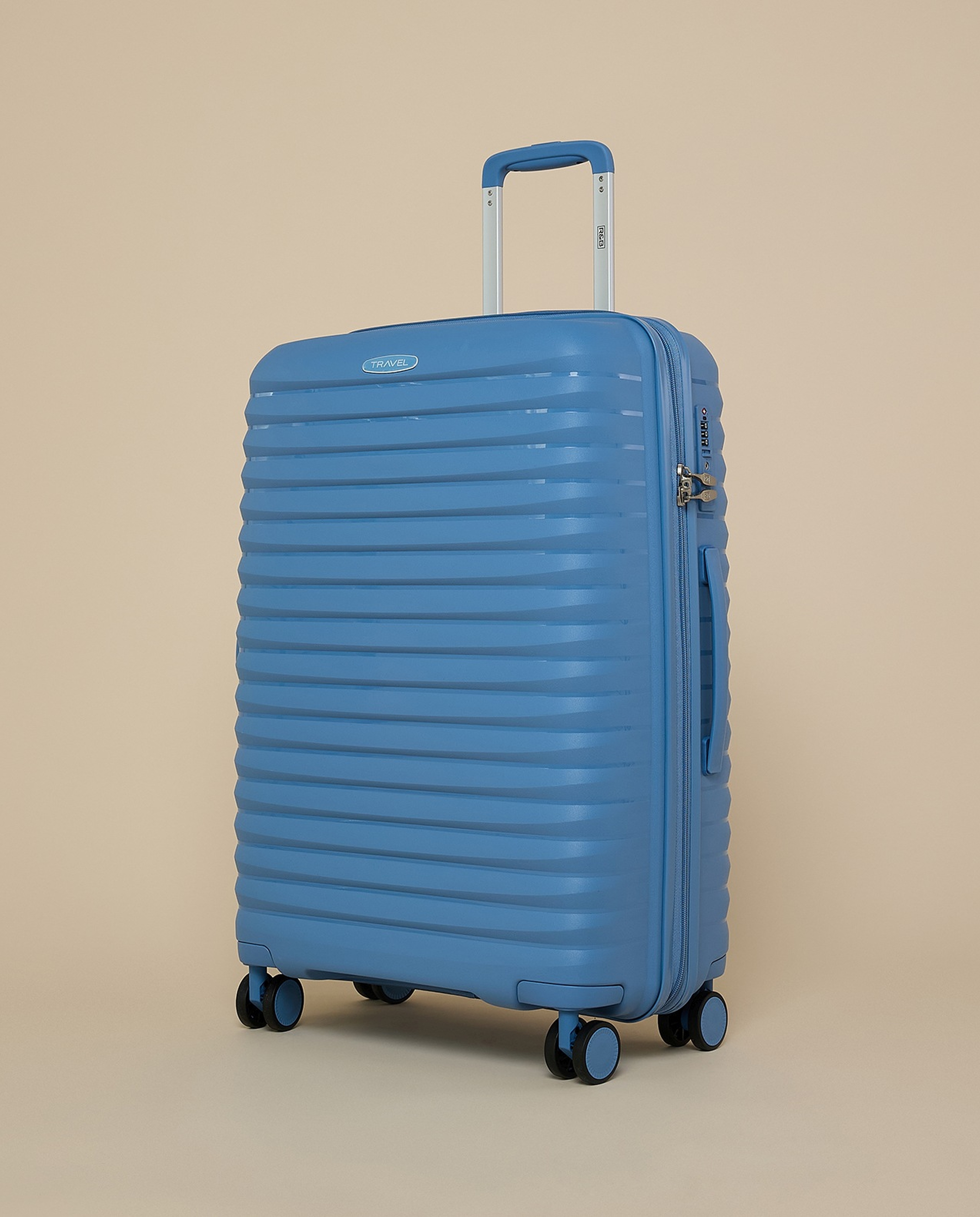 Textured Trolley Bag