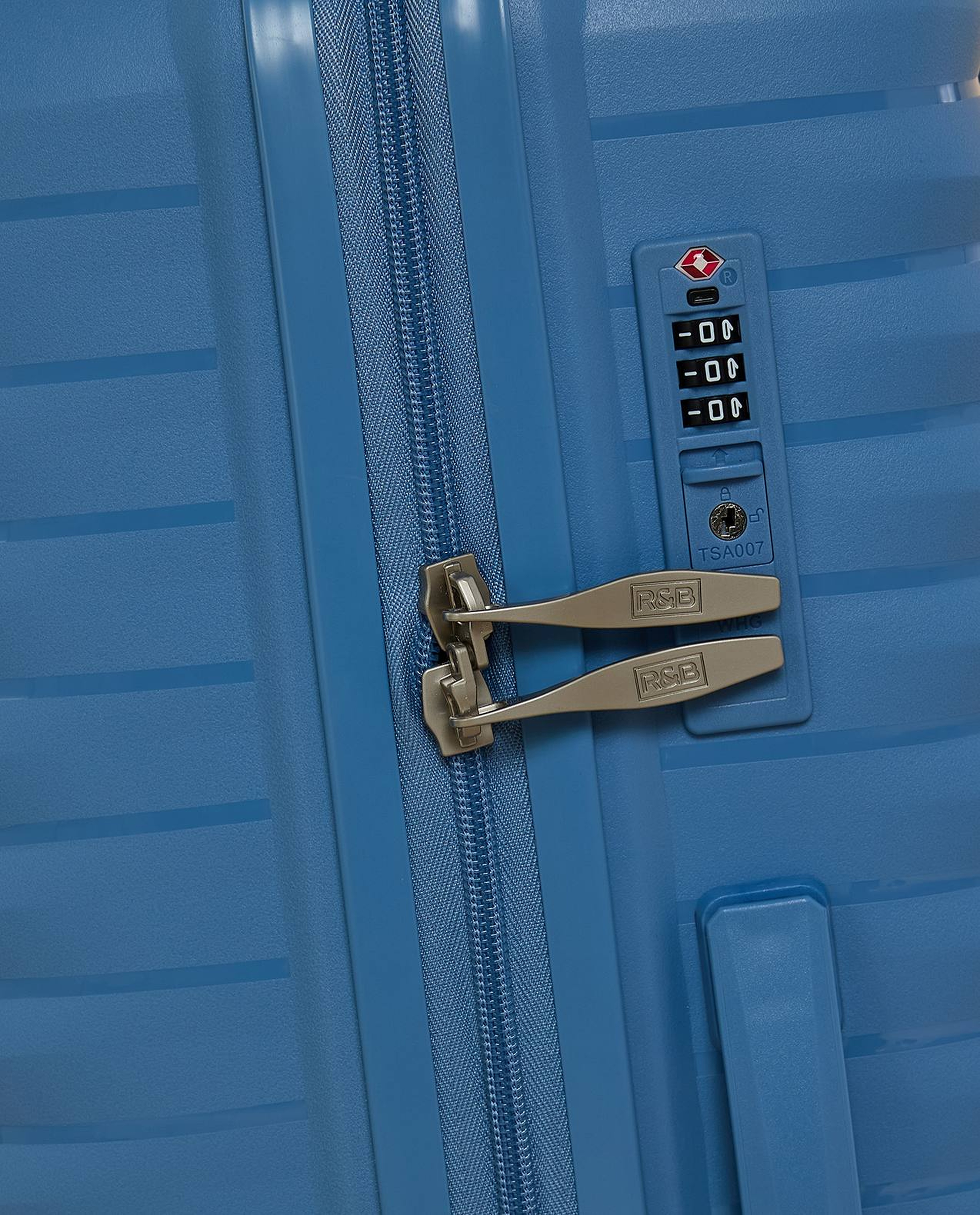 Textured Trolley Bag