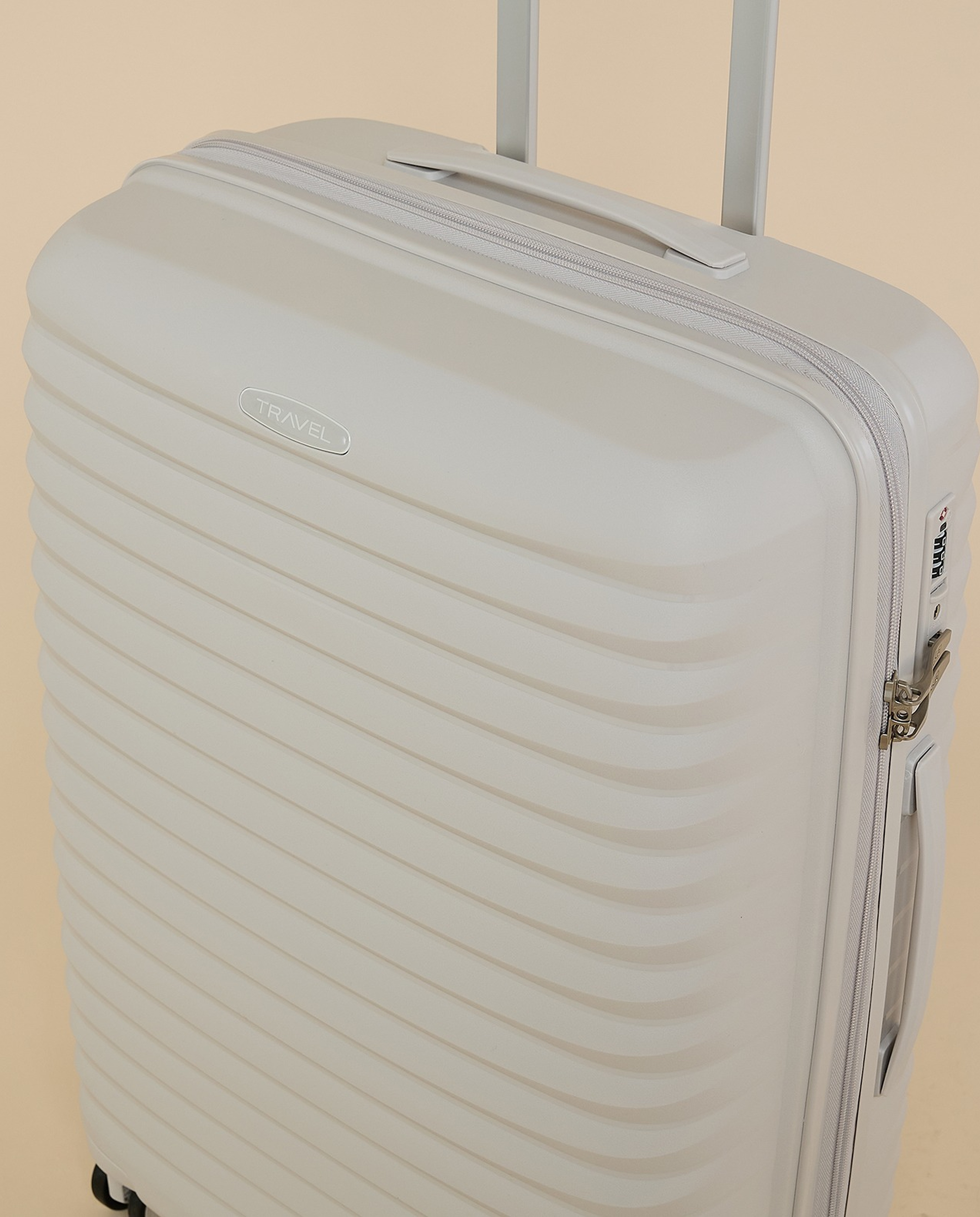 Textured Trolley Bag