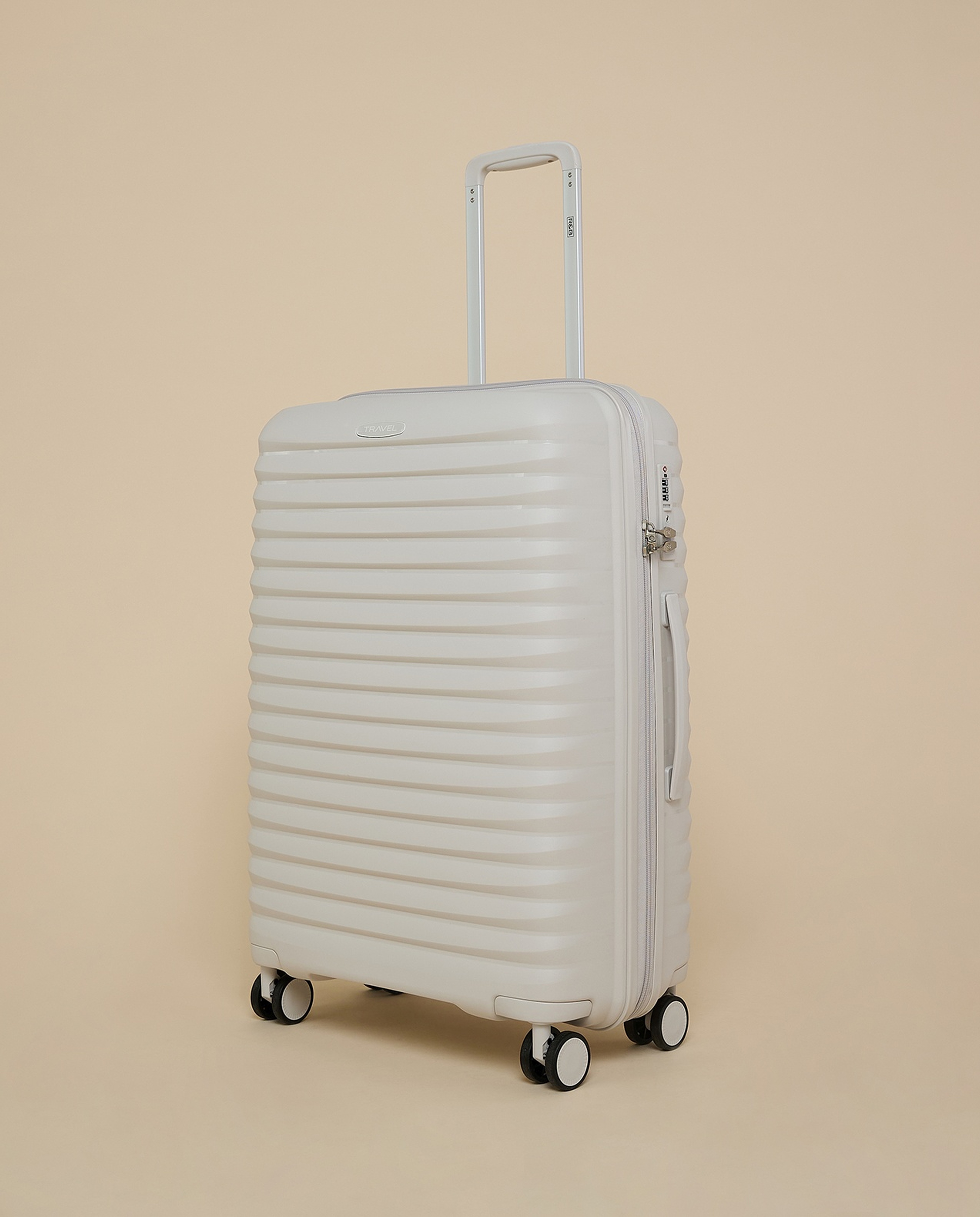 Textured Trolley Bag