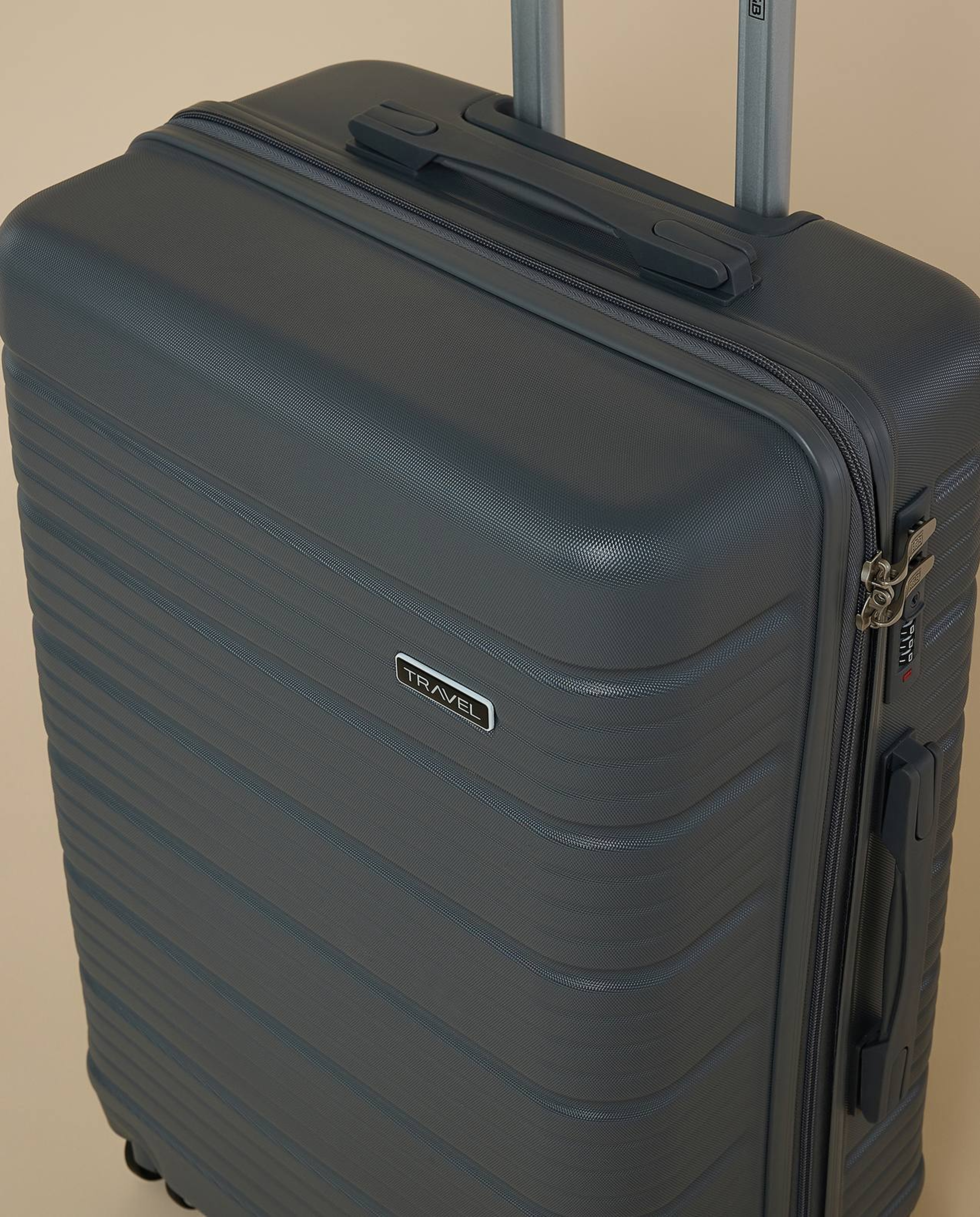 Textured Trolley Bag