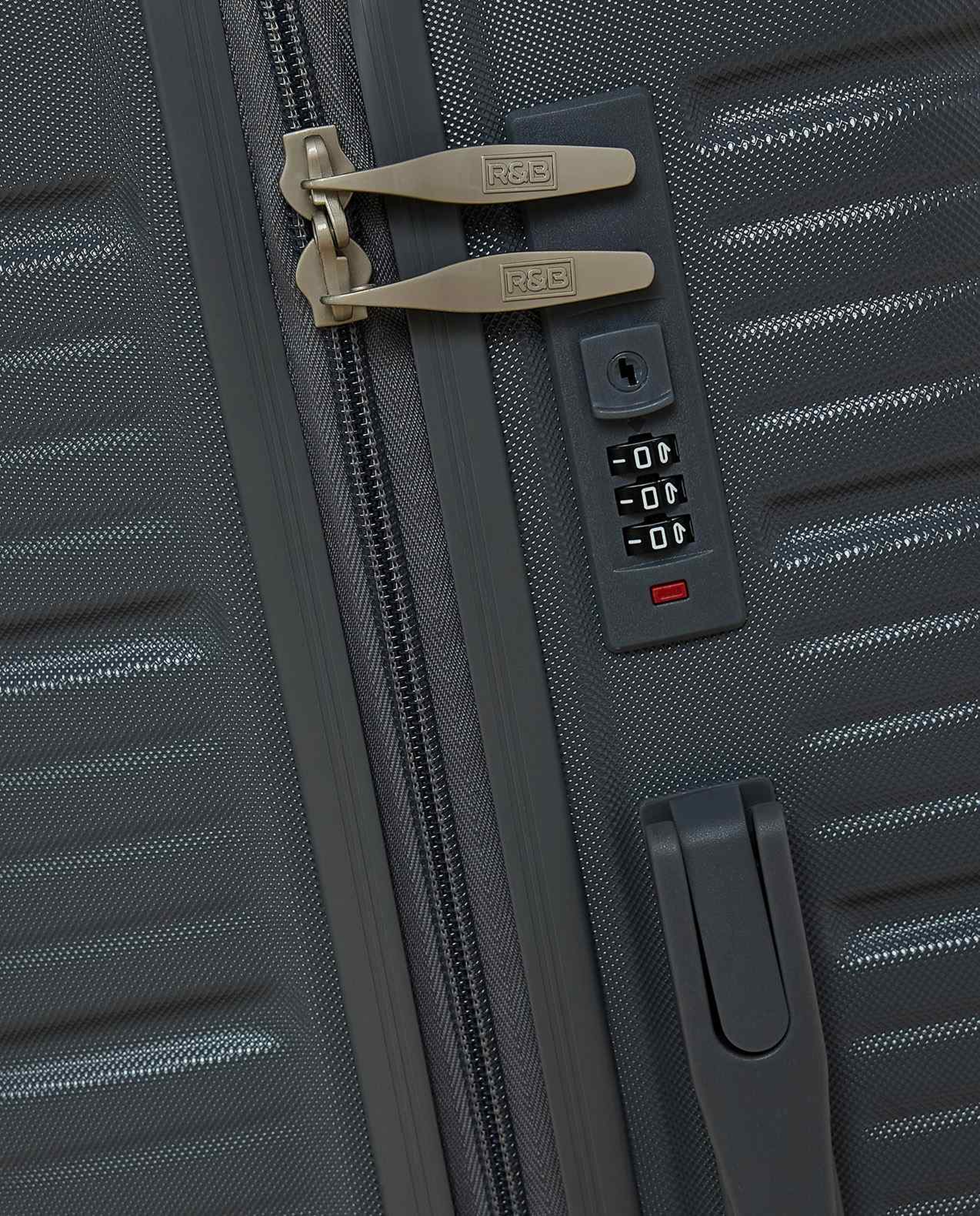 Textured Trolley Bag