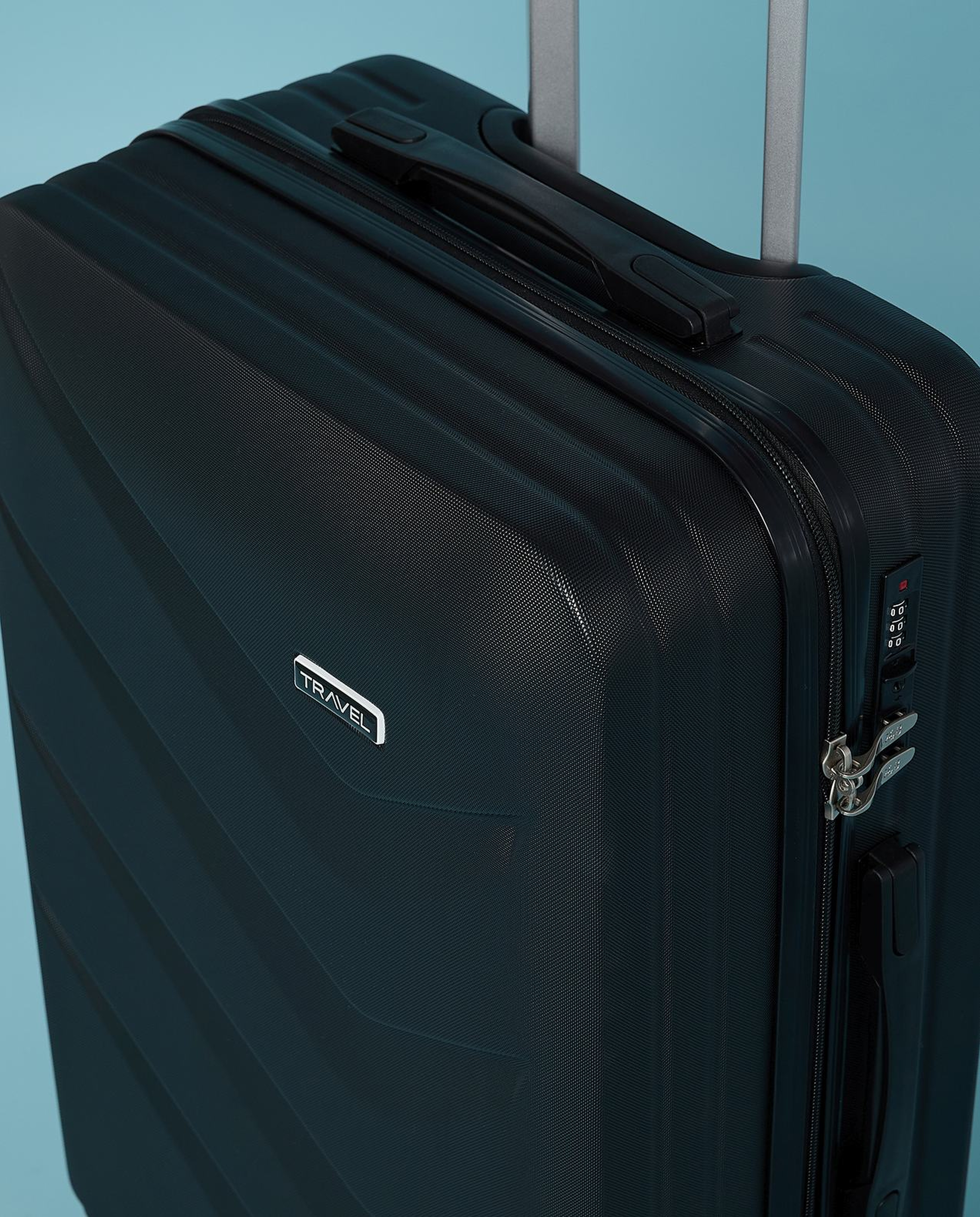 Textured Trolley Bag