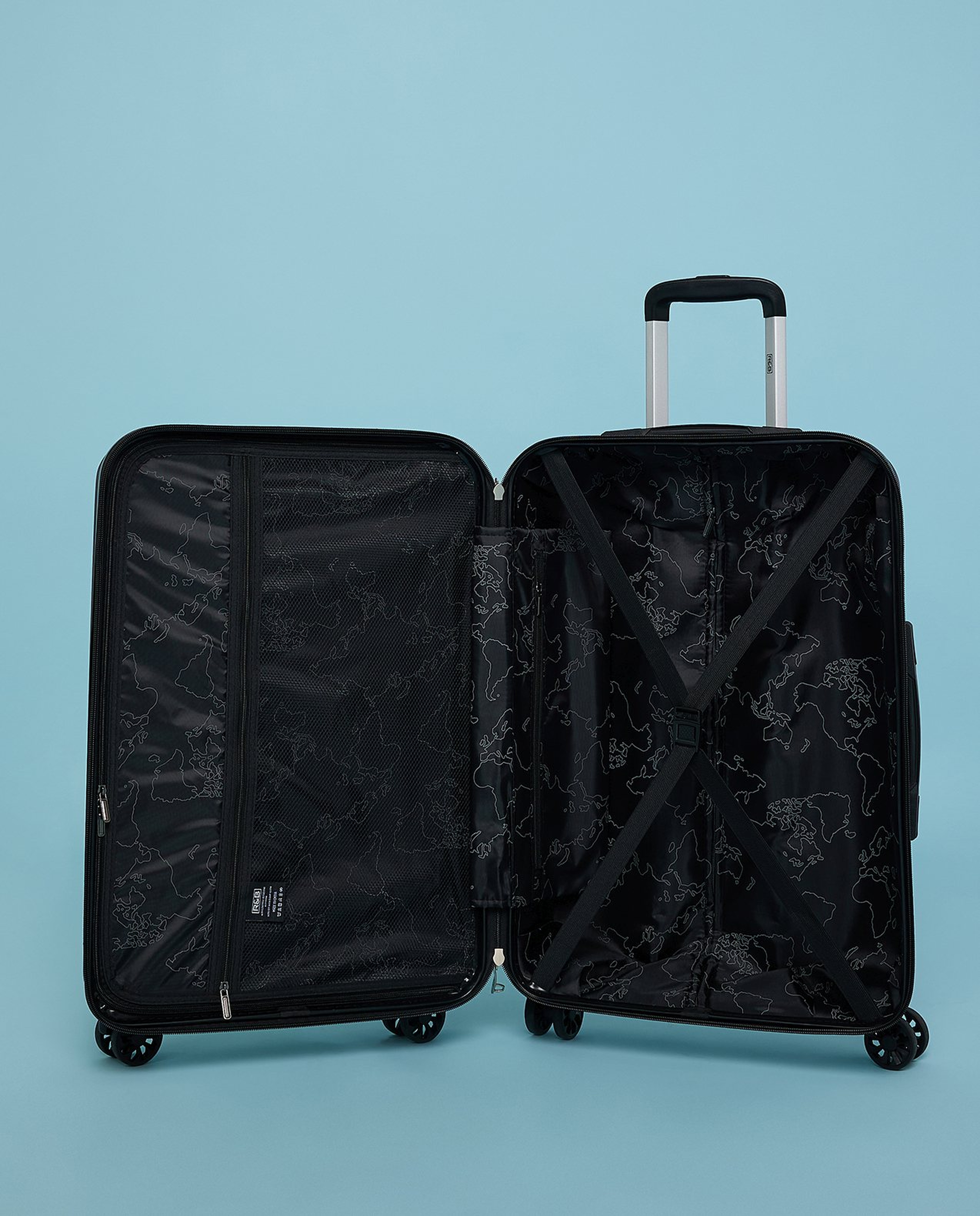 Textured Trolley Bag