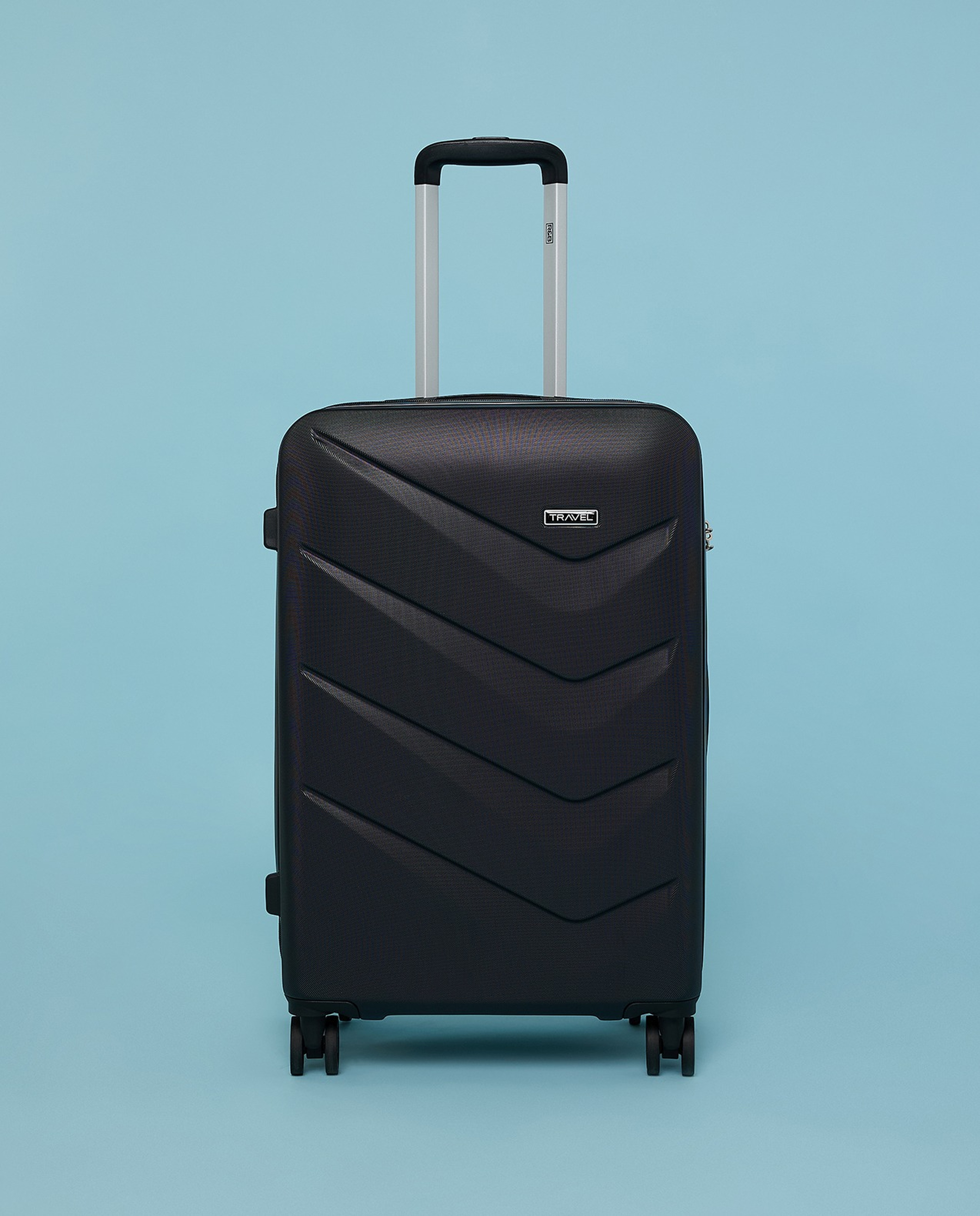 Textured Trolley Bag