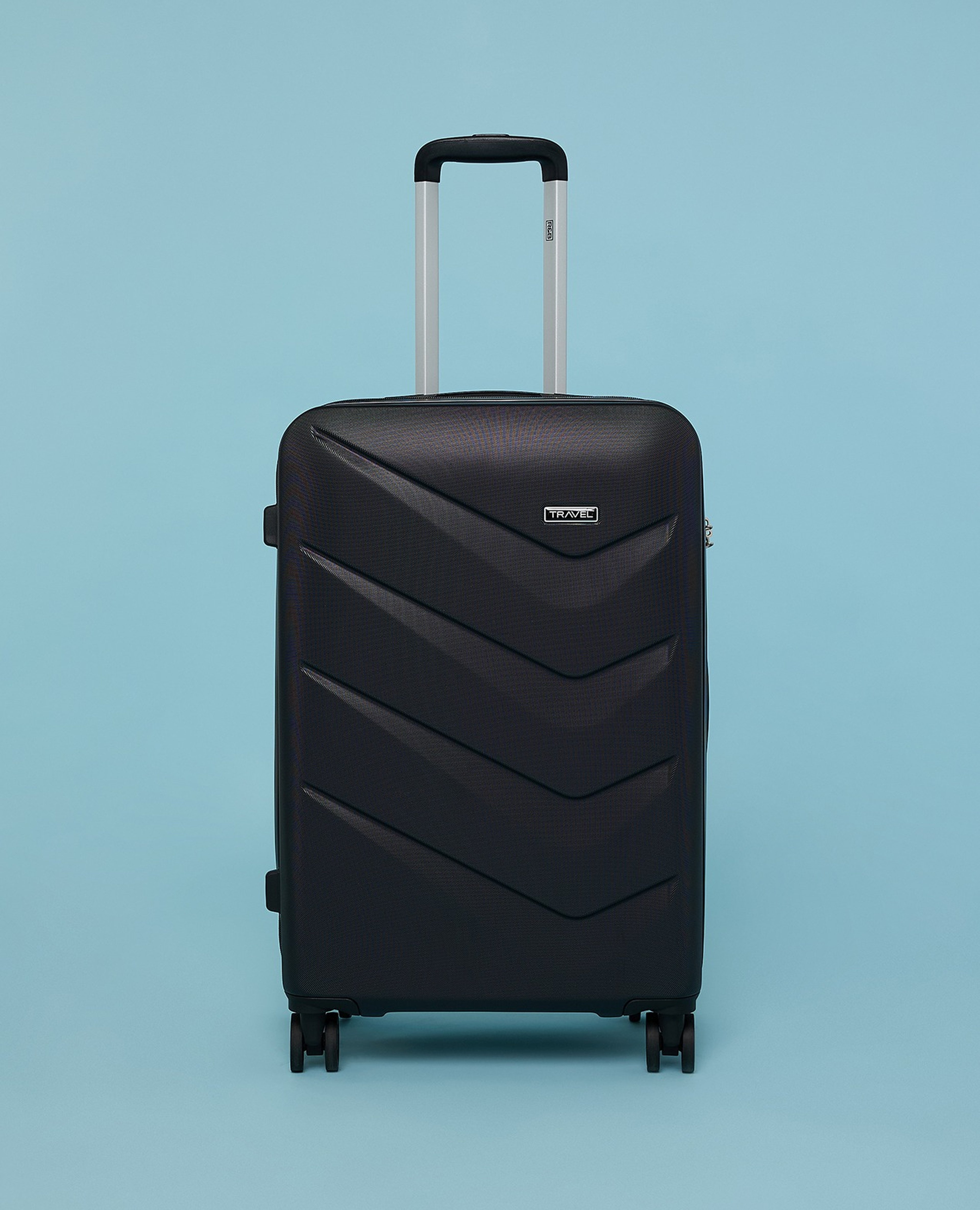 Textured Trolley Bag