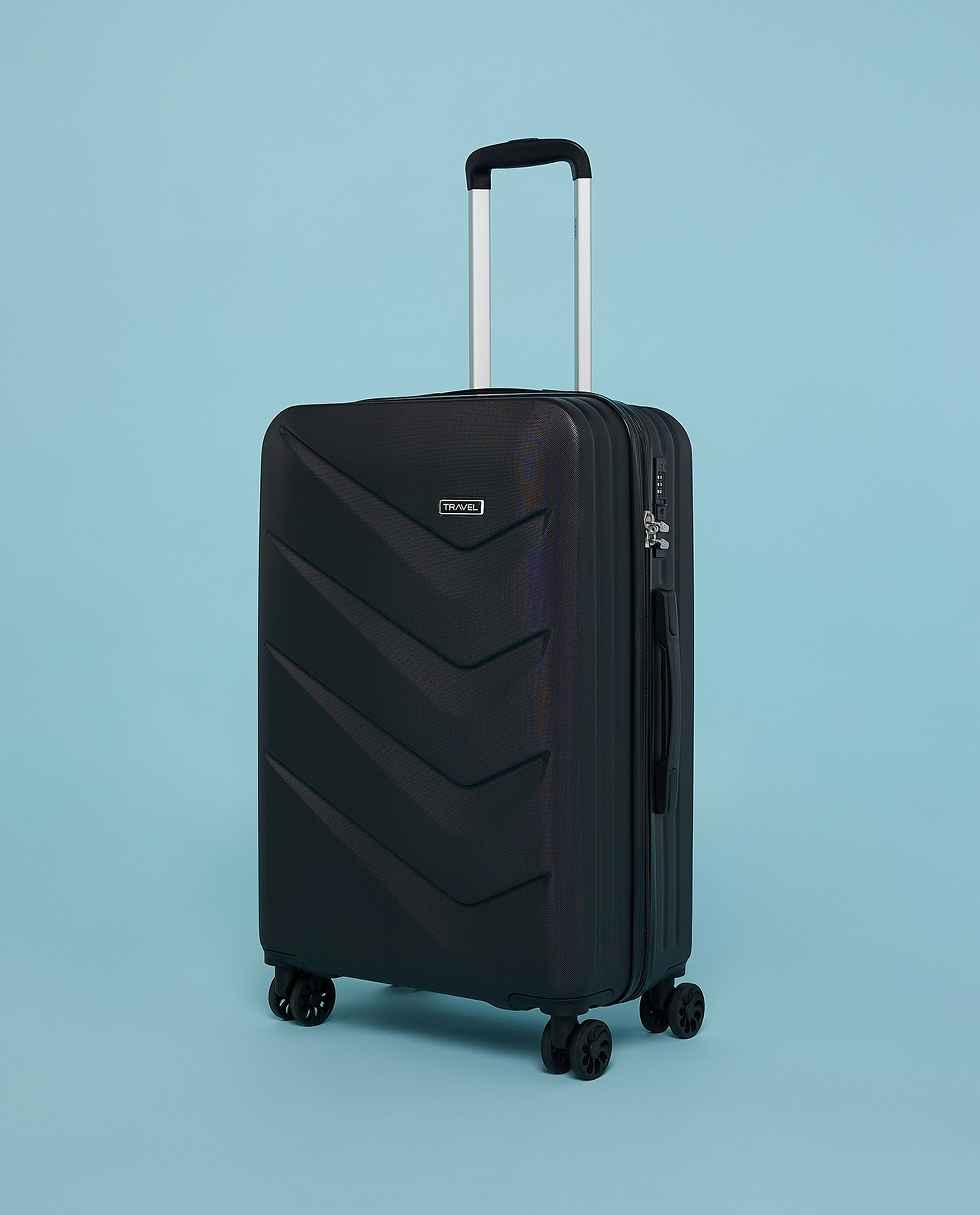 Textured Trolley Bag