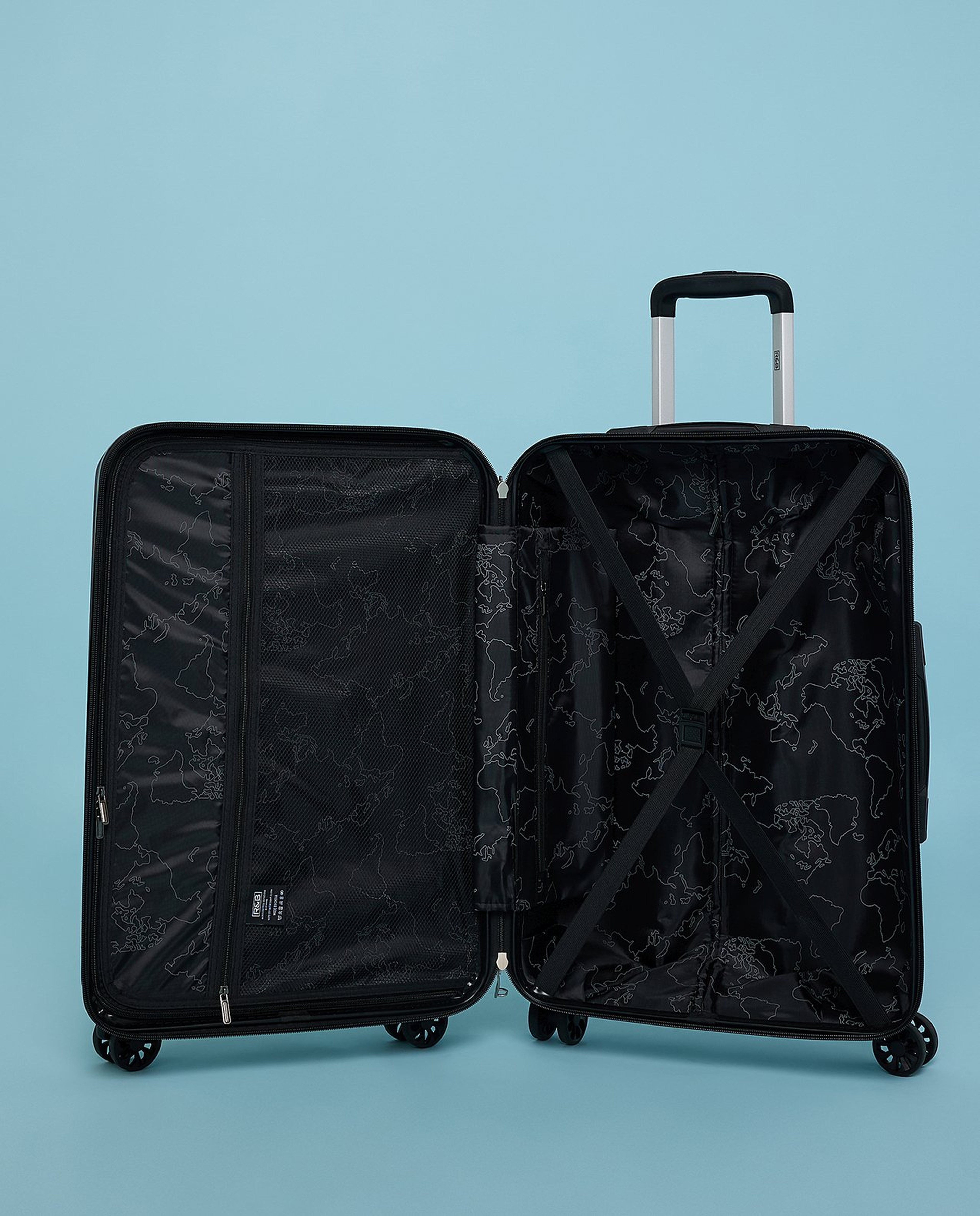 Textured Trolley Bag