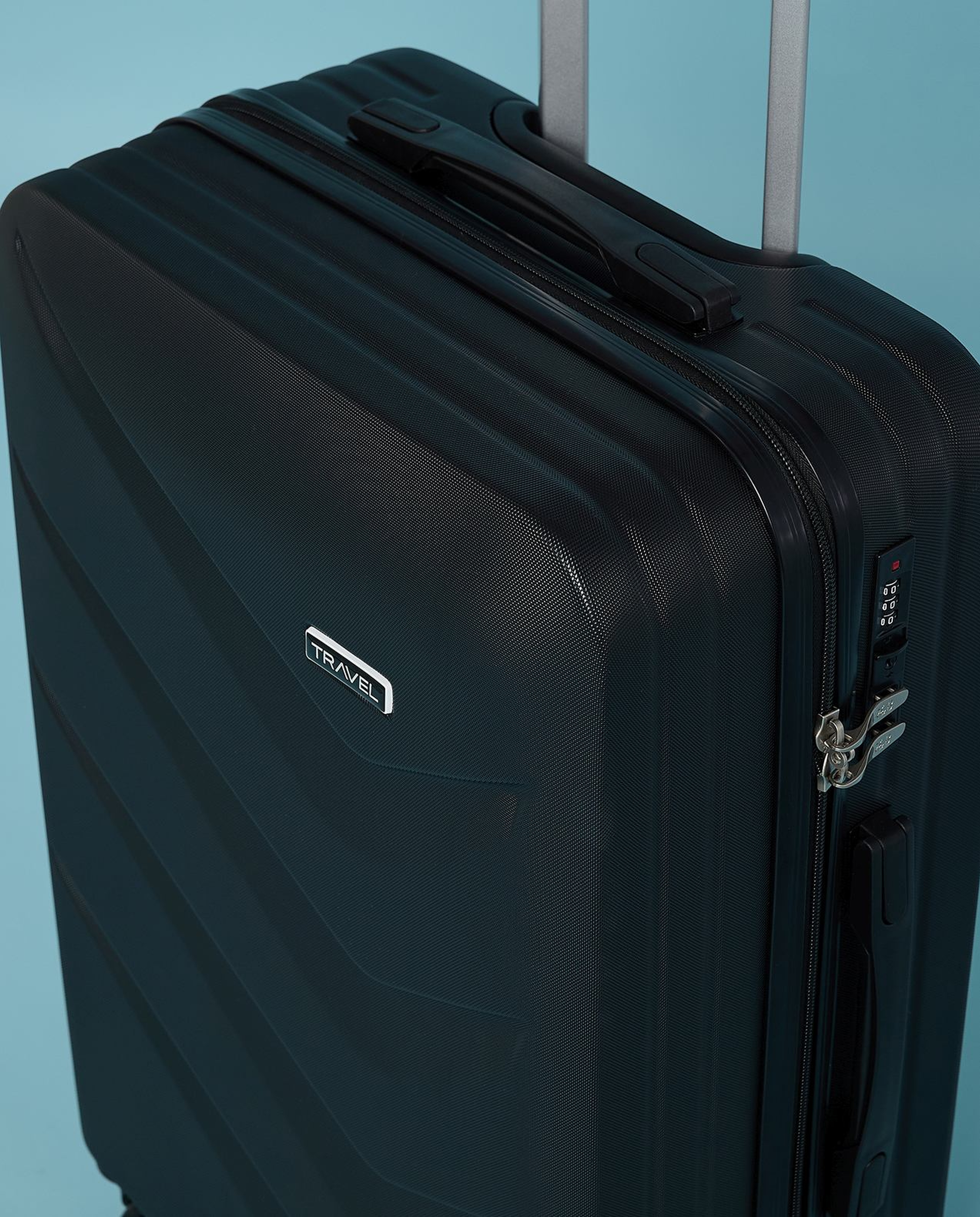 Textured Trolley Bag