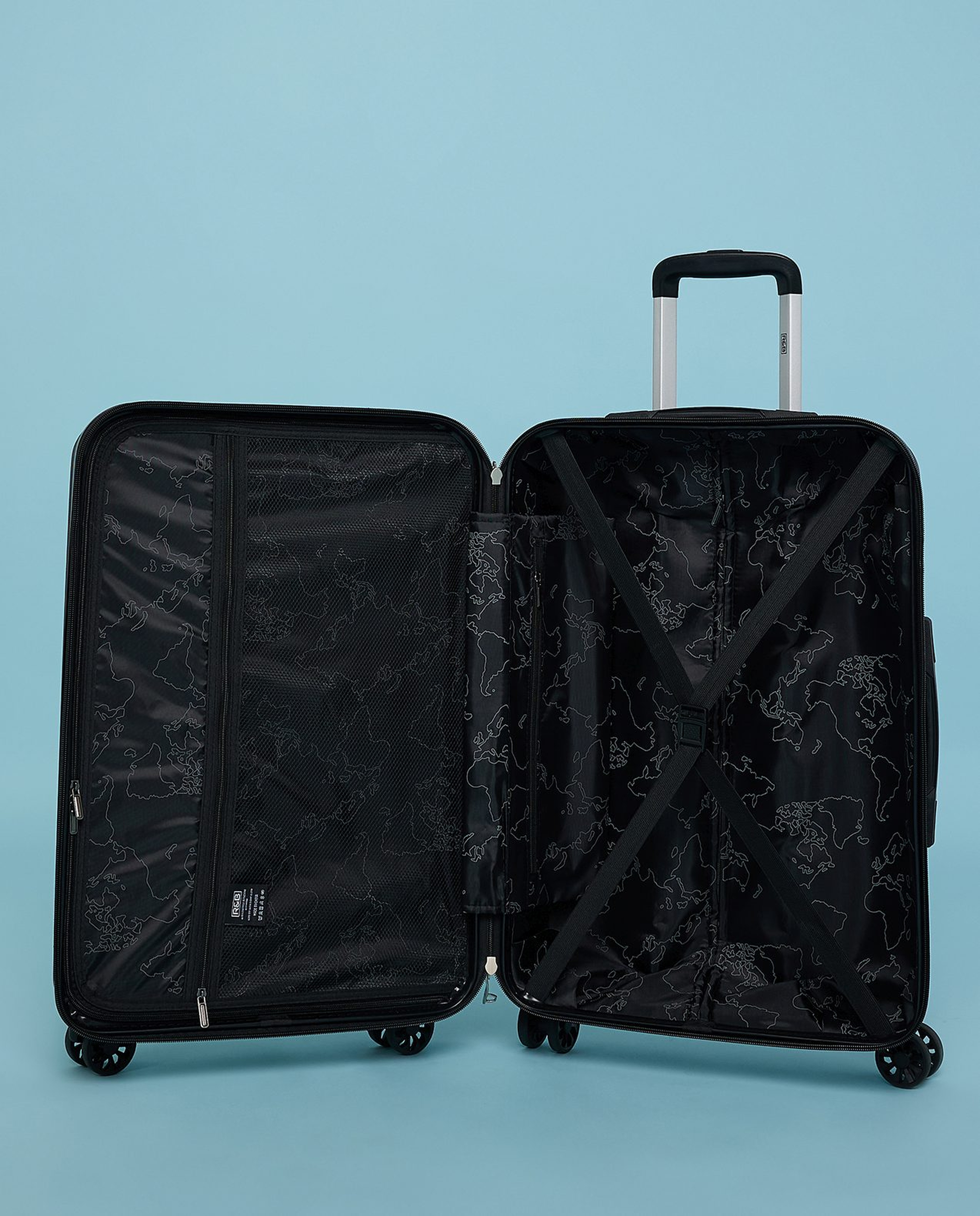 Textured Trolley Bag