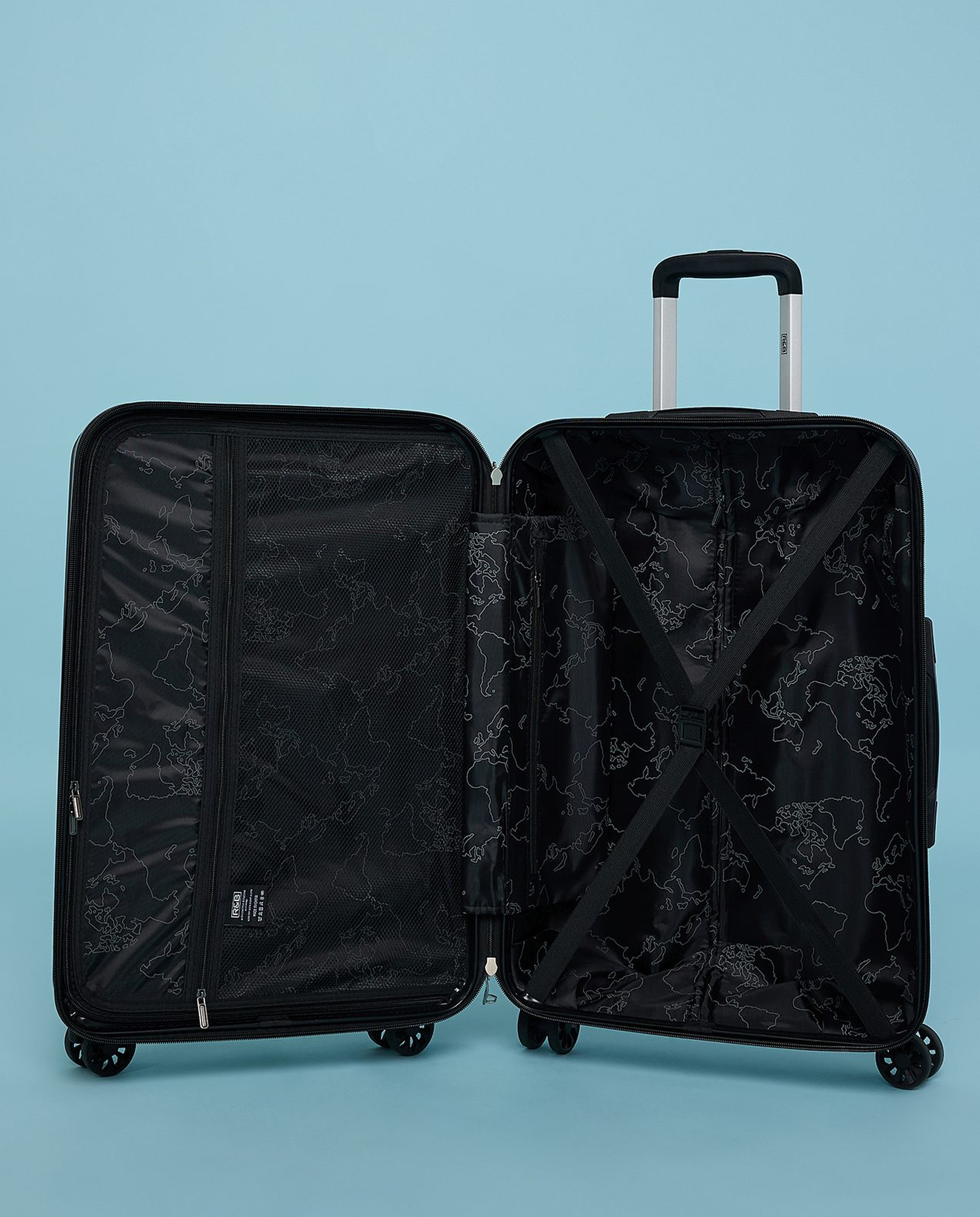 Textured Trolley Bag
